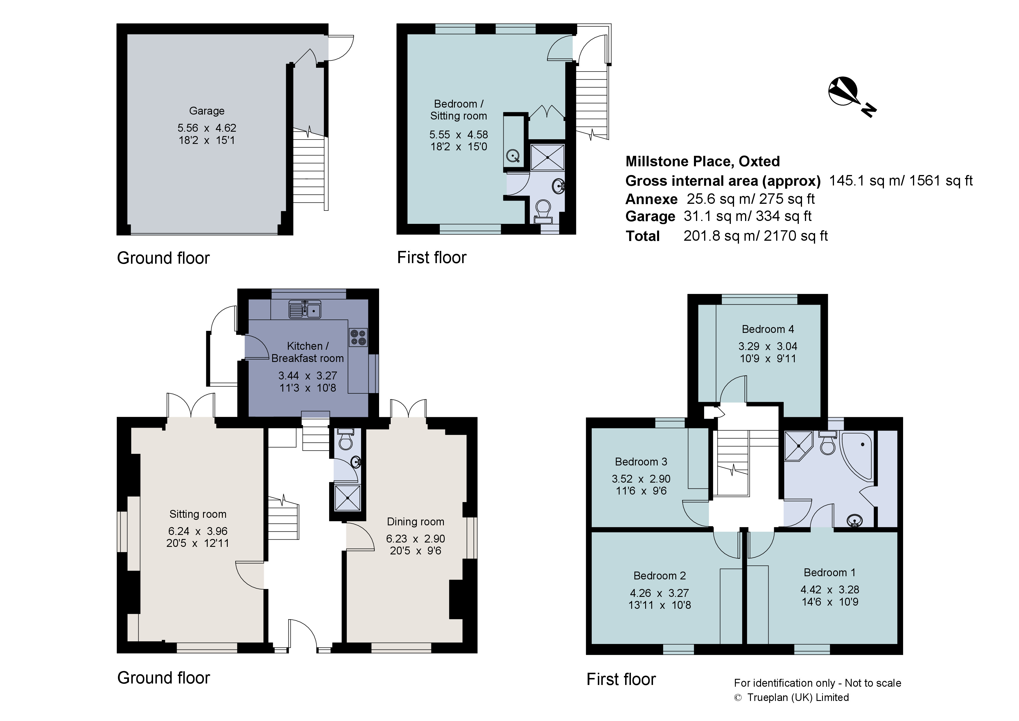 Millstone Place, 18, Hurst Green Road, Surrey floorplan