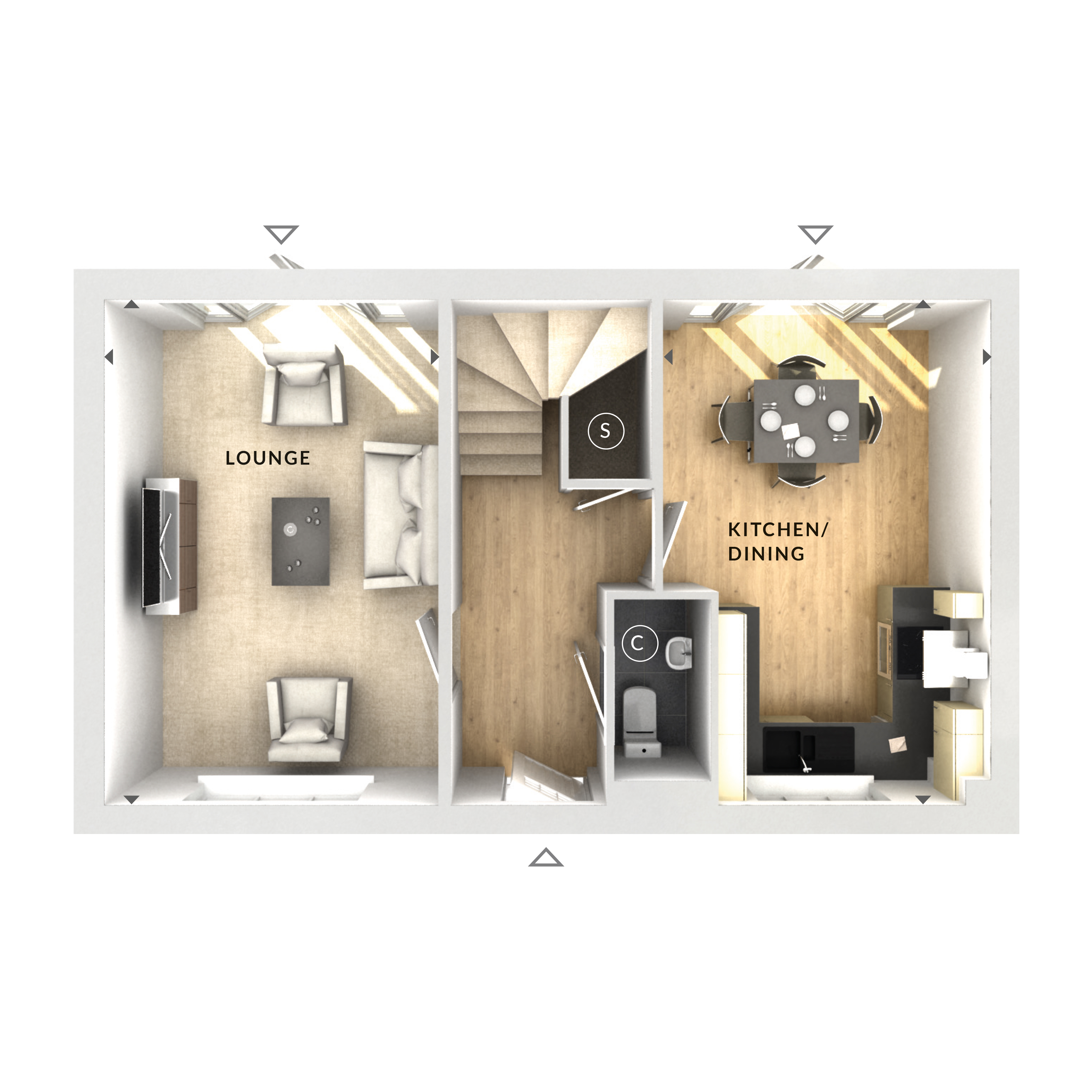 149, Barn Road, Congleton floorplan