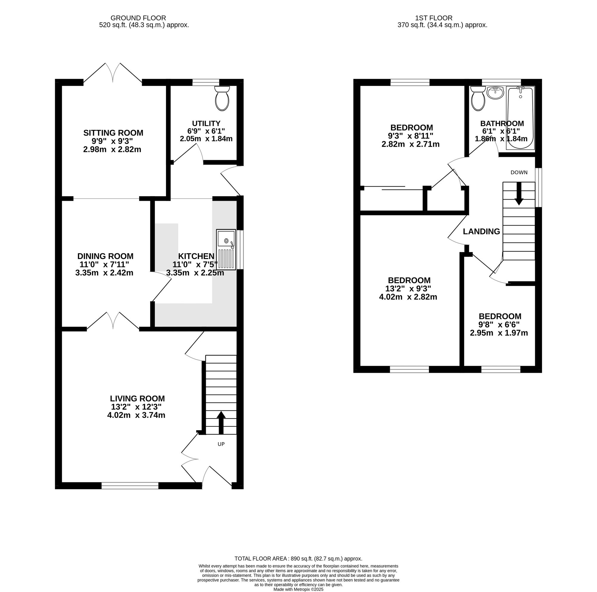 19 Palm Close, Pontypool floorplan