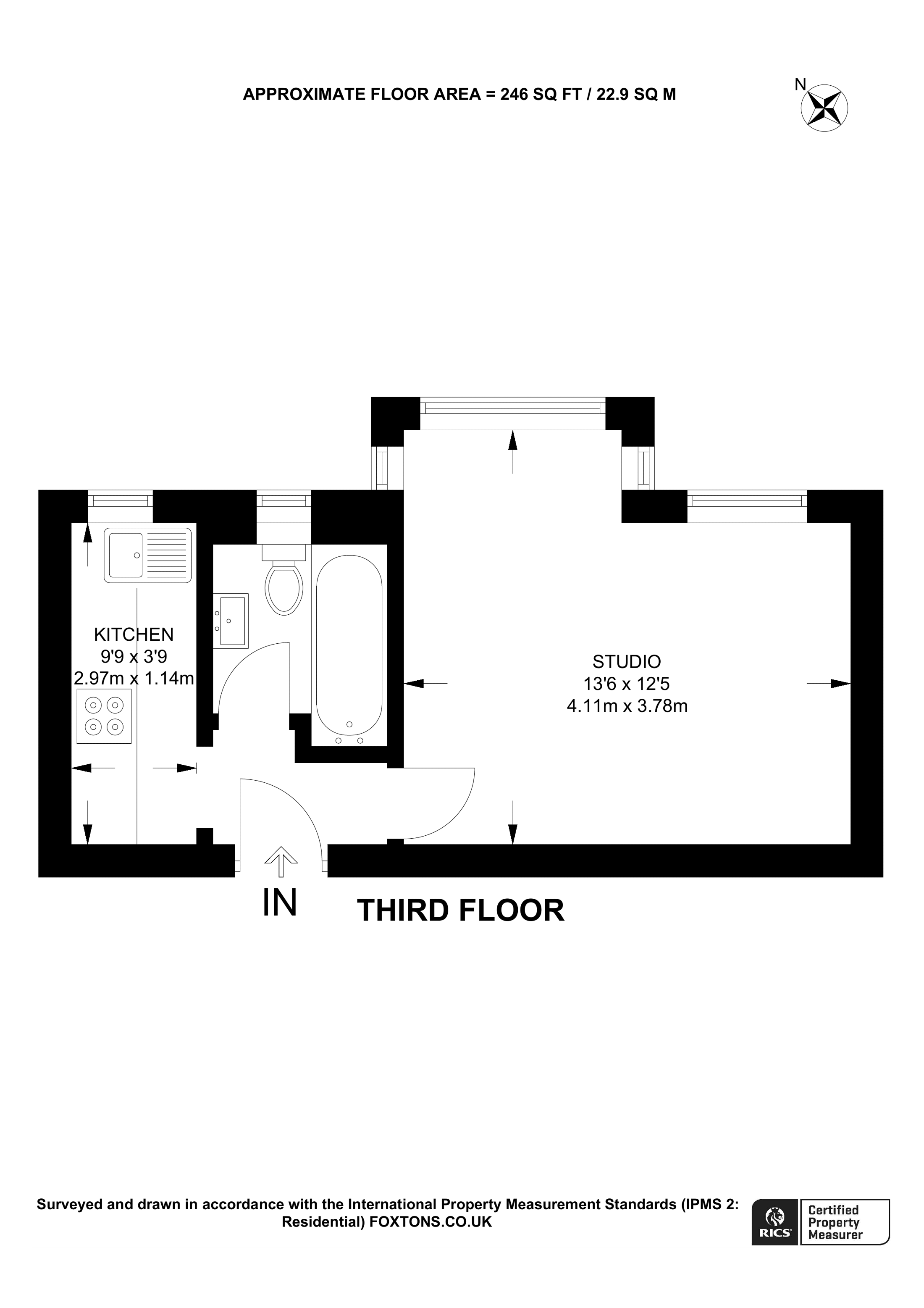 Orsett Terrace, Queensway floorplan