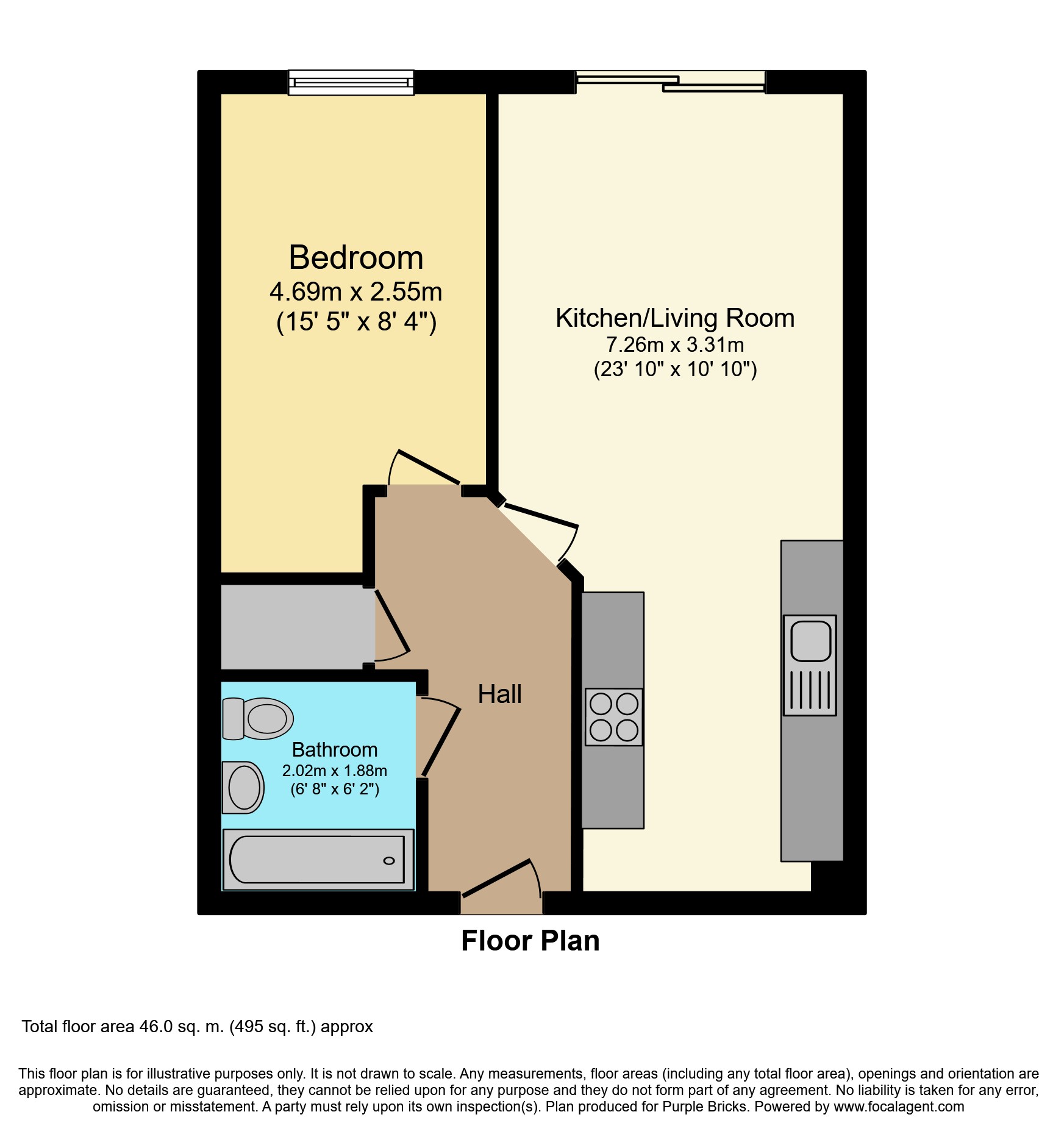 1 Bedrooms Flat for sale in 45 Hopton Road, Woolwich SE18