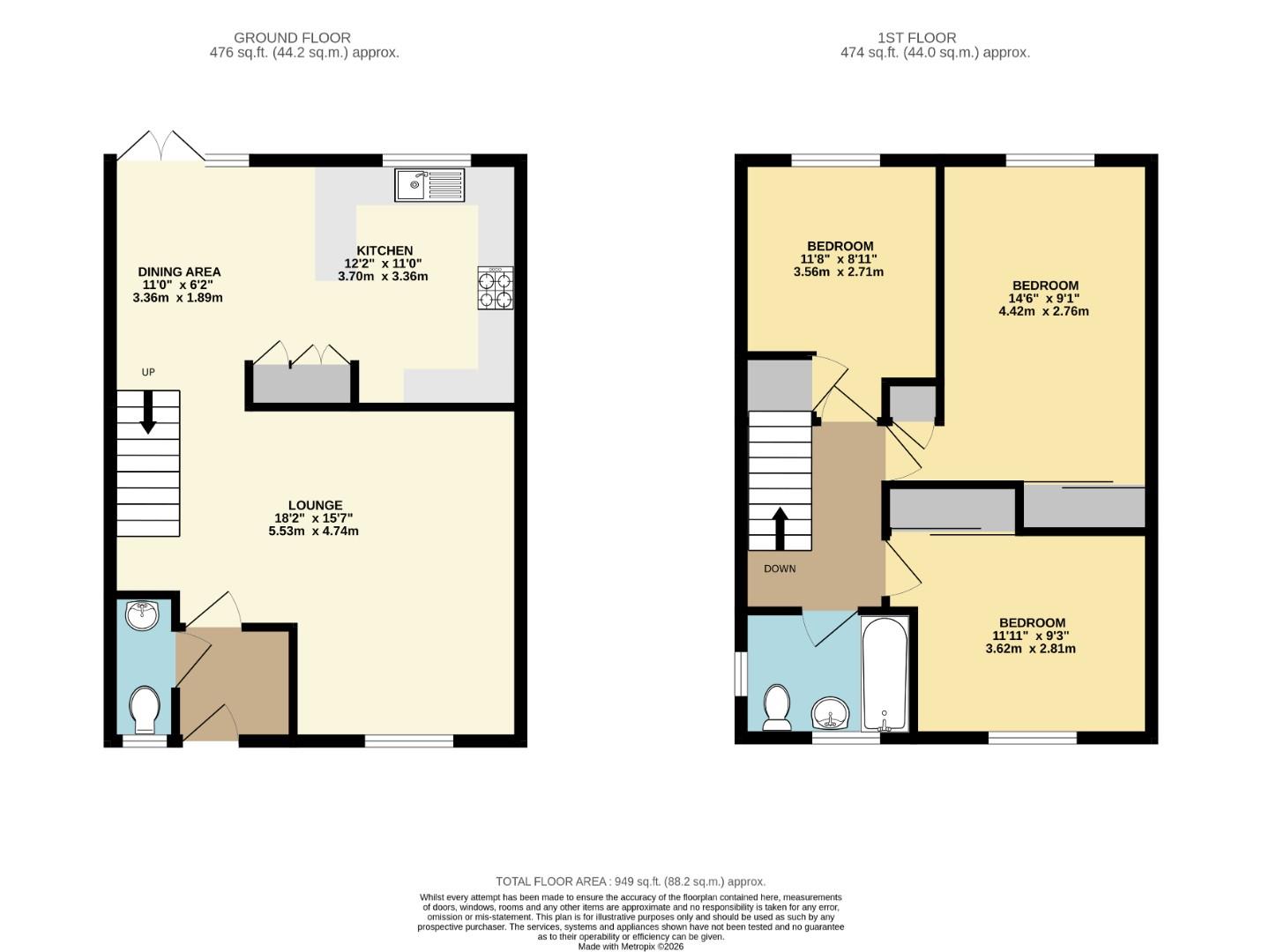 4, Elizabeth Drive, Tring floorplan