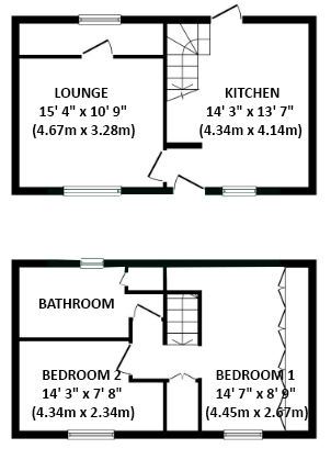 19, High Street, Llantrisant floorplan