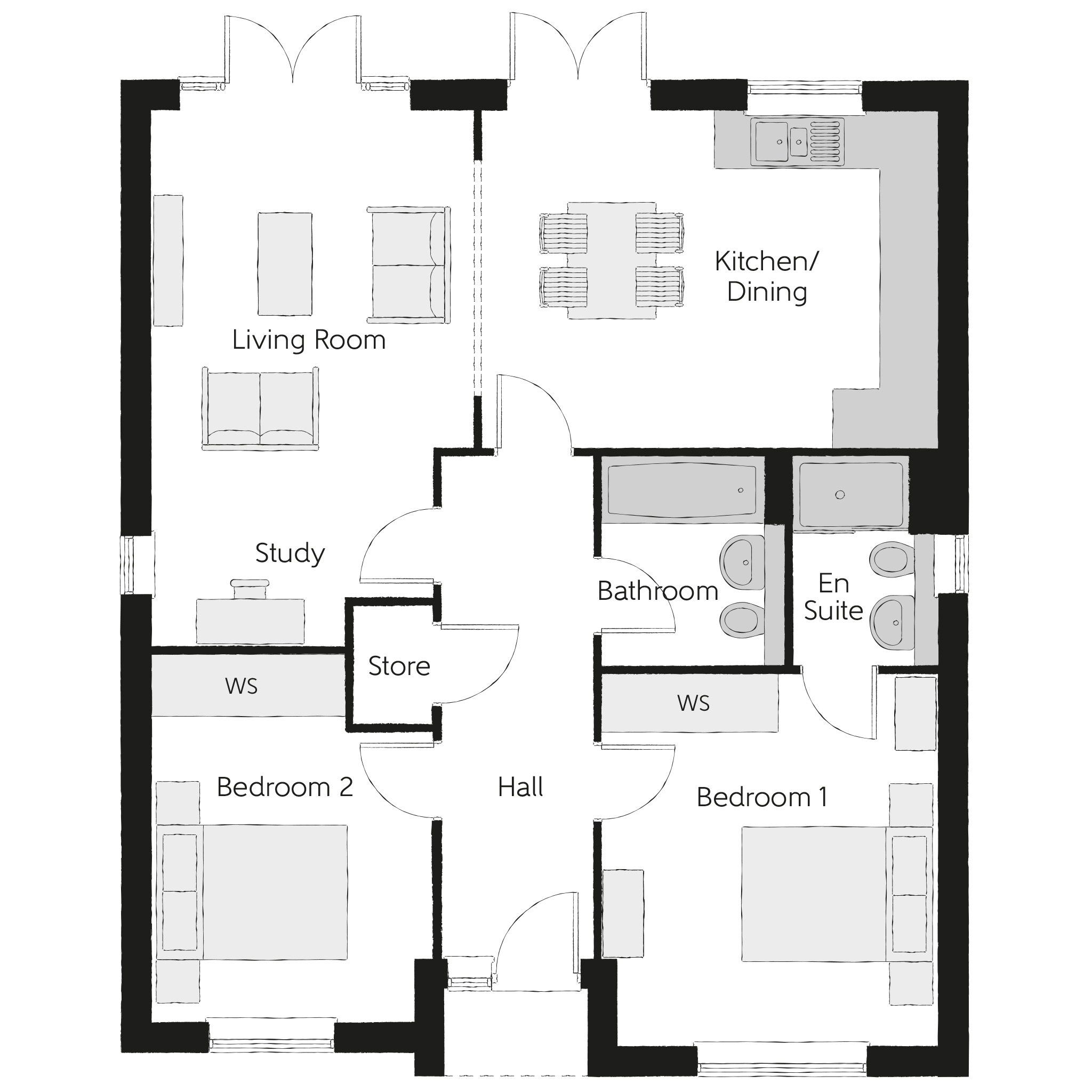 125, 2 Boroughby Drive, Alwalton, Peterborough floorplan