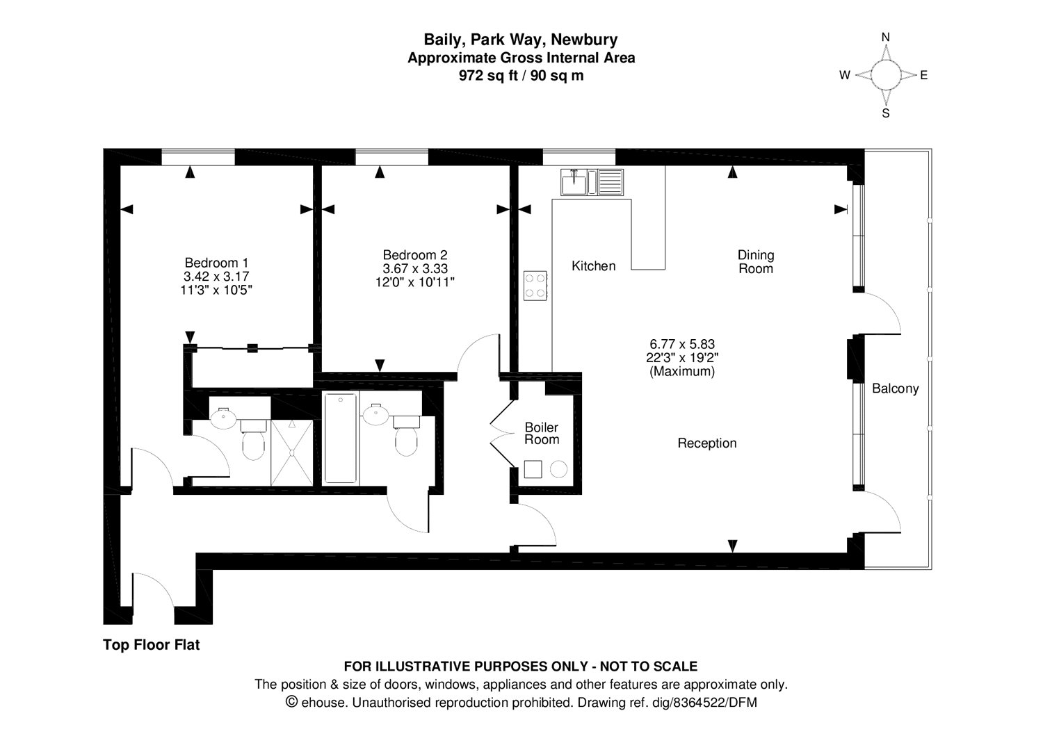 Baily, Newbury floorplan