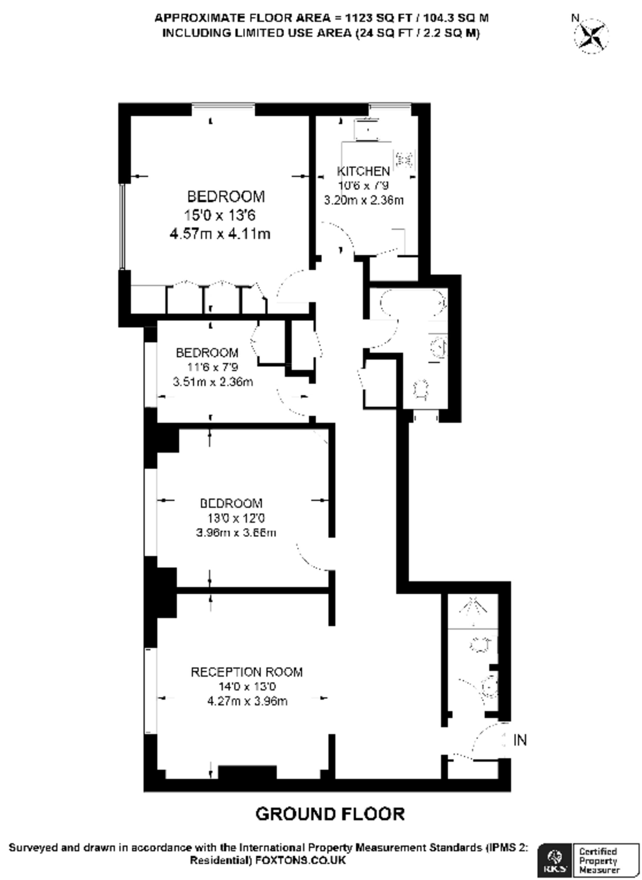 Hall Road, St John's Wood floorplan