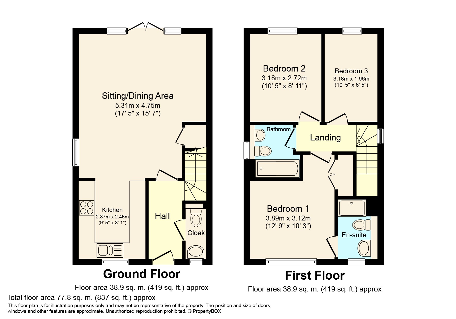 3 Bedrooms Semi-detached house for sale in Sargent Way, Broadbridge Heath, Horsham RH12