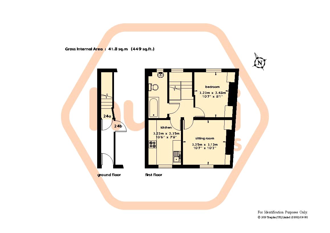 1 Bedrooms Flat for sale in Garden Road, Tunbridge Wells, Kent TN1