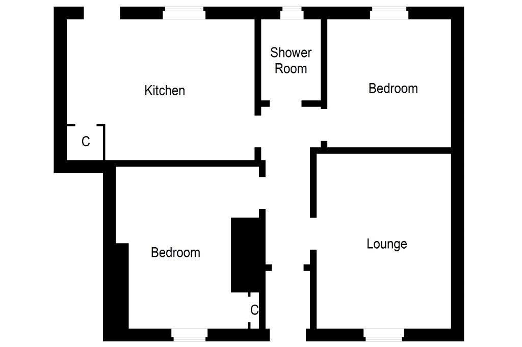 2 Bedrooms Flat for sale in Stormont Street, Perth PH1