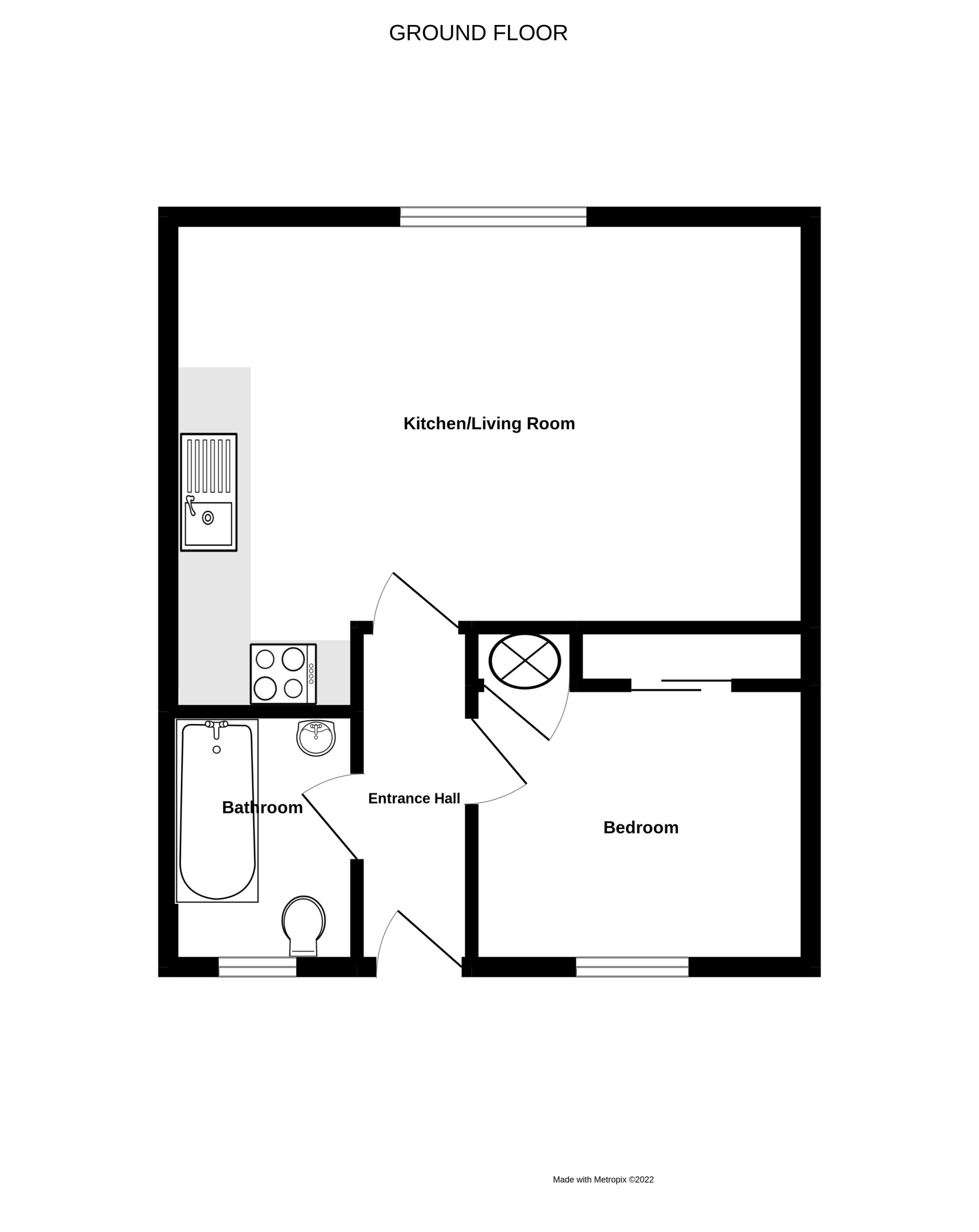 Collings Road, St Peter Port, Guernsey GY1, 1 bedroom flat to rent