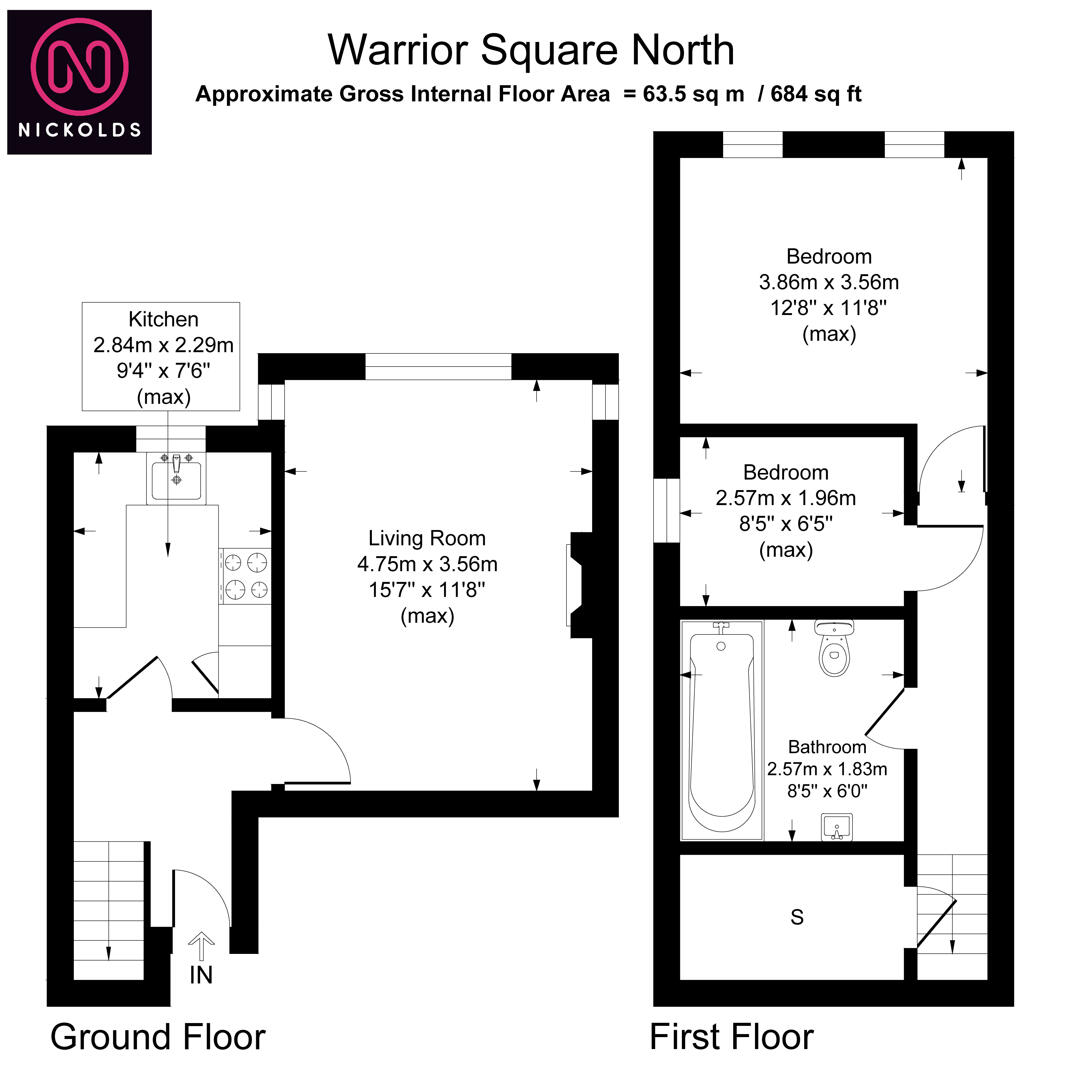17A, Warrior Square North, Southend-On-Sea floorplan
