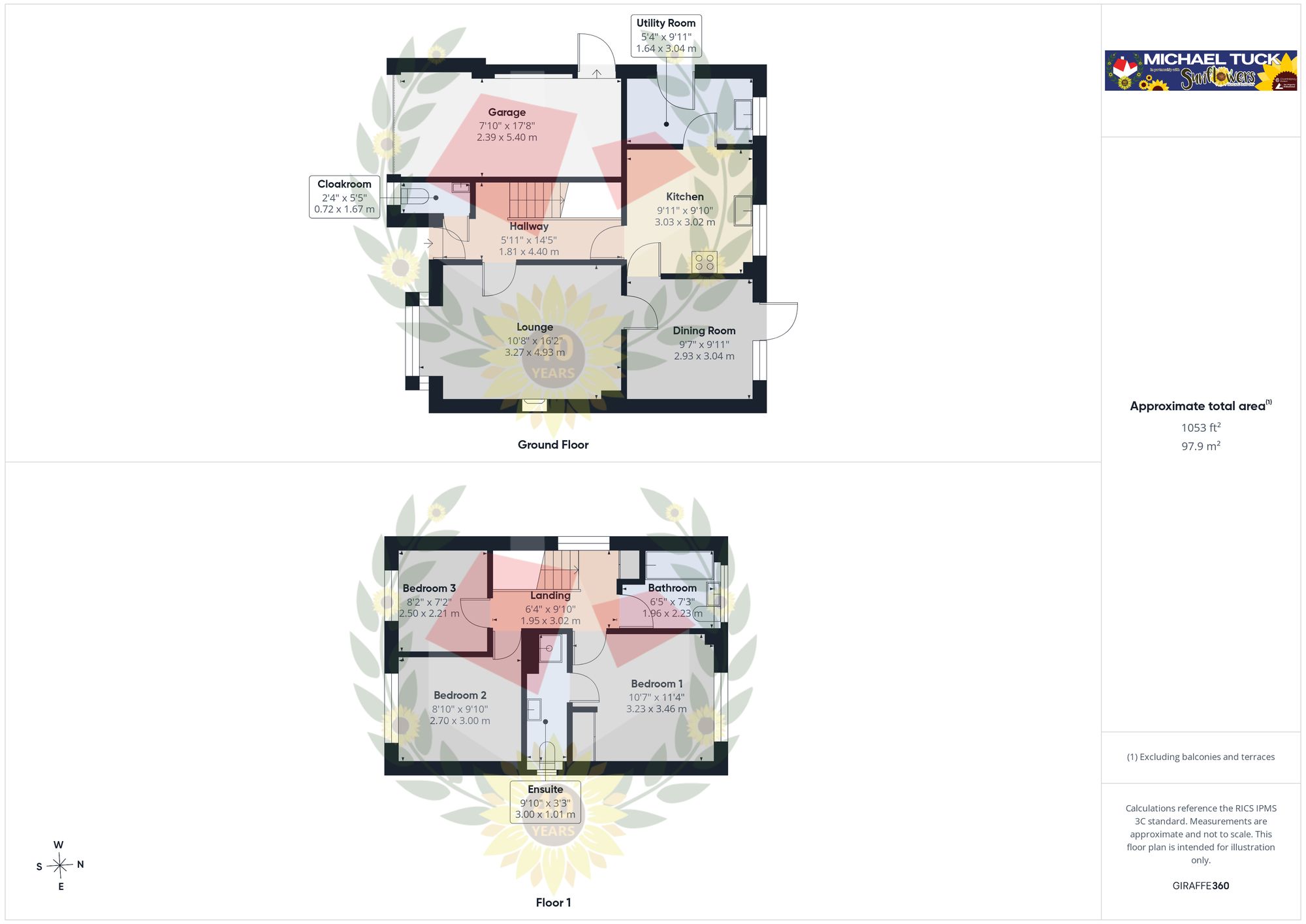 2 Woodgate Close, Gloucester floorplan