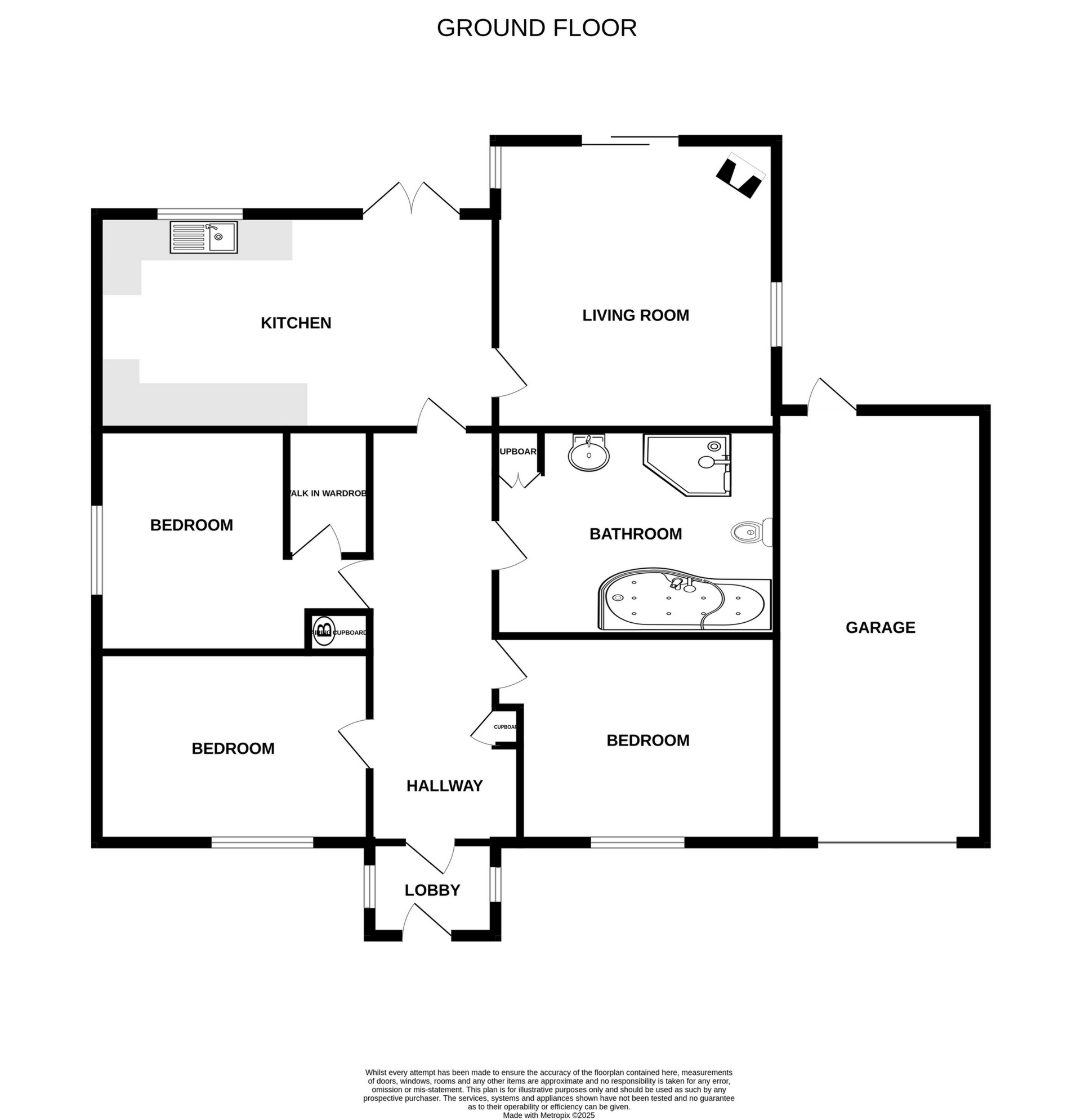 33, Balmoral Road, Deal floorplan