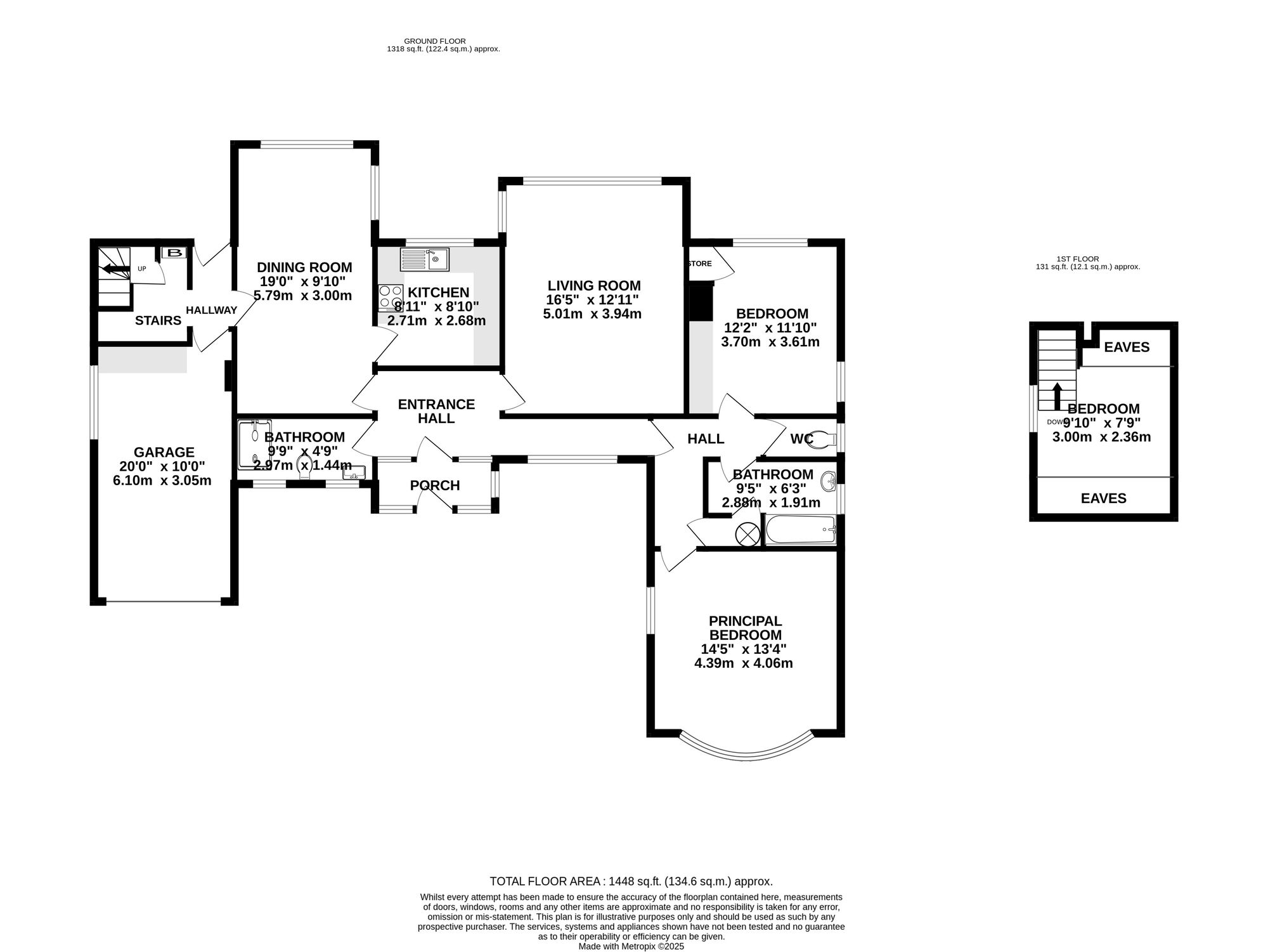 9 Overhill Road, Wilmslow floorplan