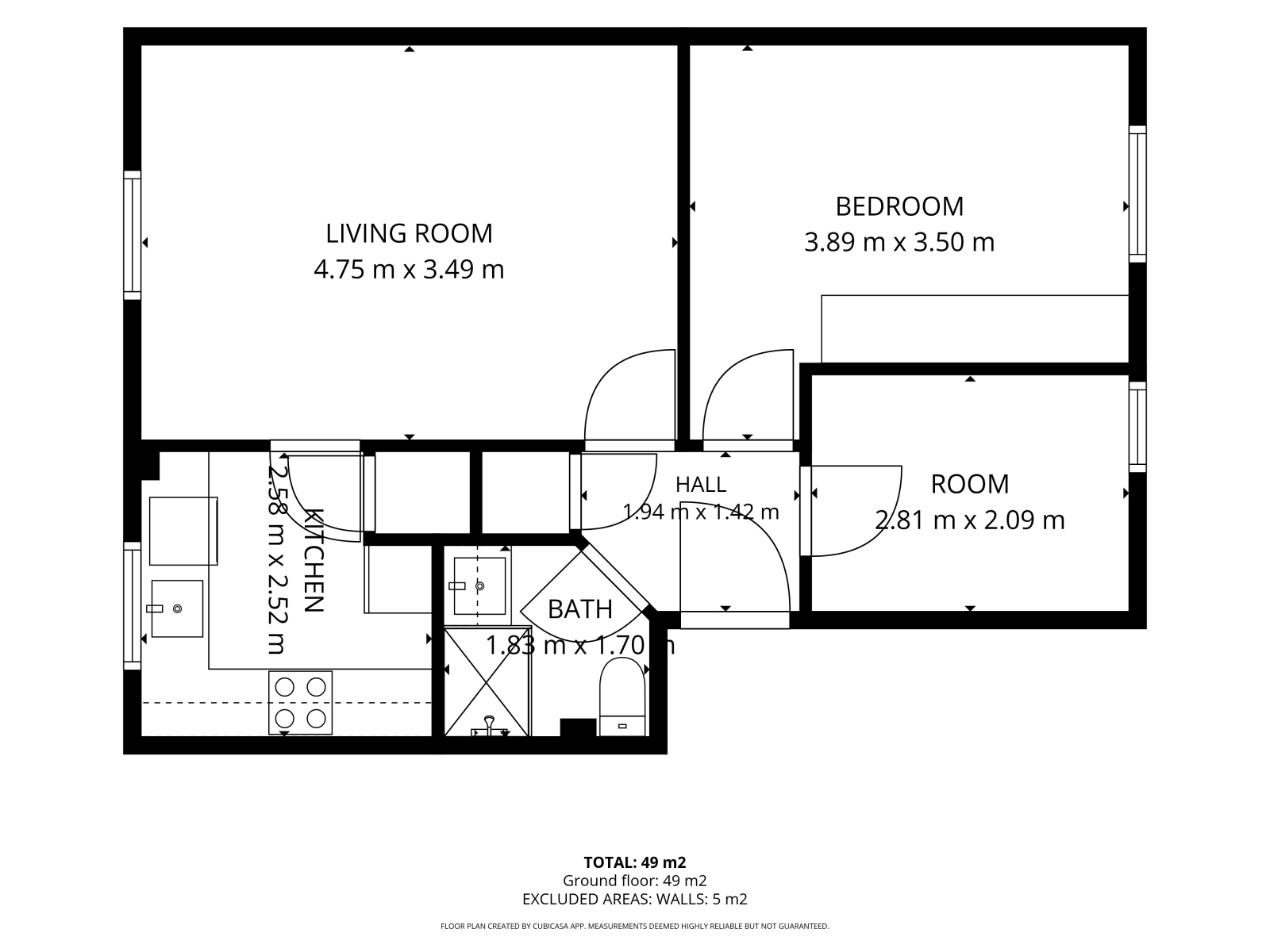 38, Huxley Close, Northolt floorplan