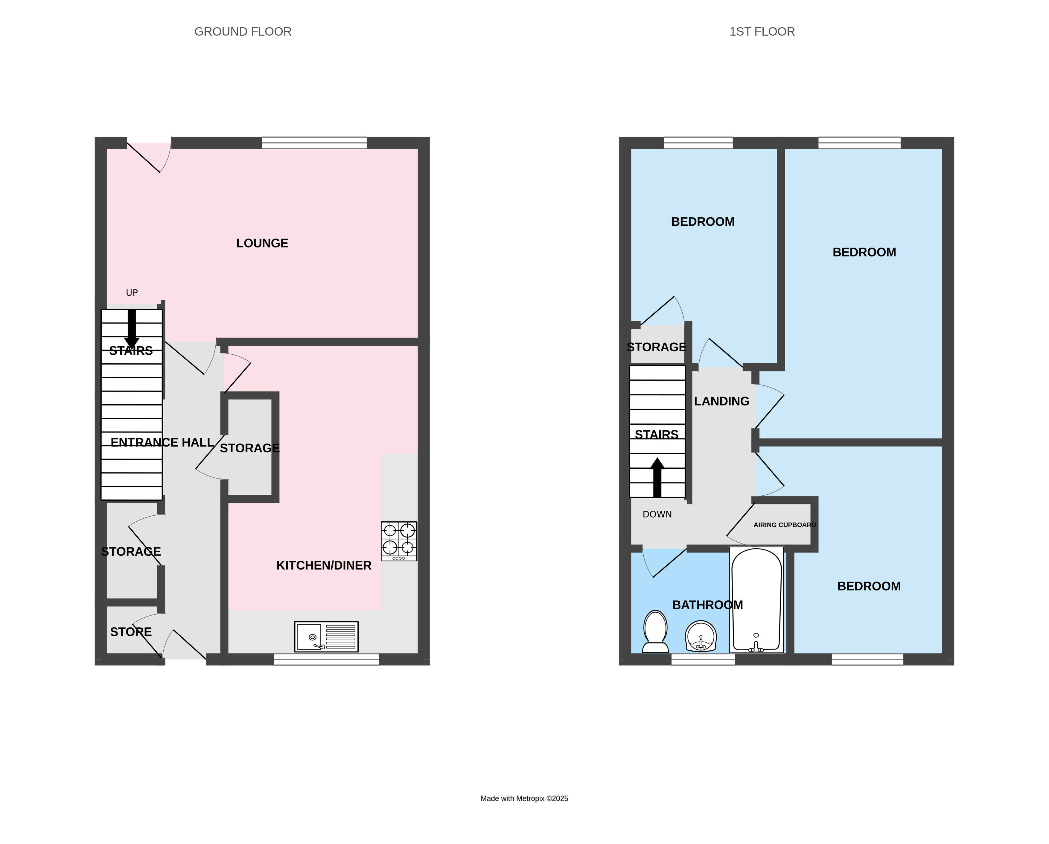 96, Westbourne, Telford floorplan