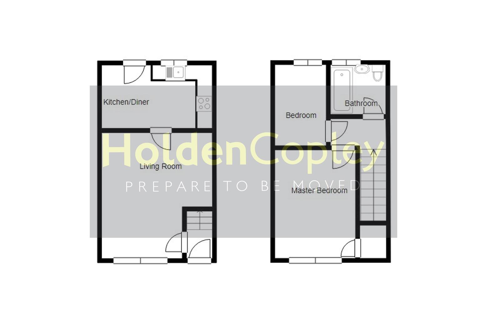 2 Bedrooms End terrace house for sale in Marshall Street, Sherwood, Nottinghamshire NG5