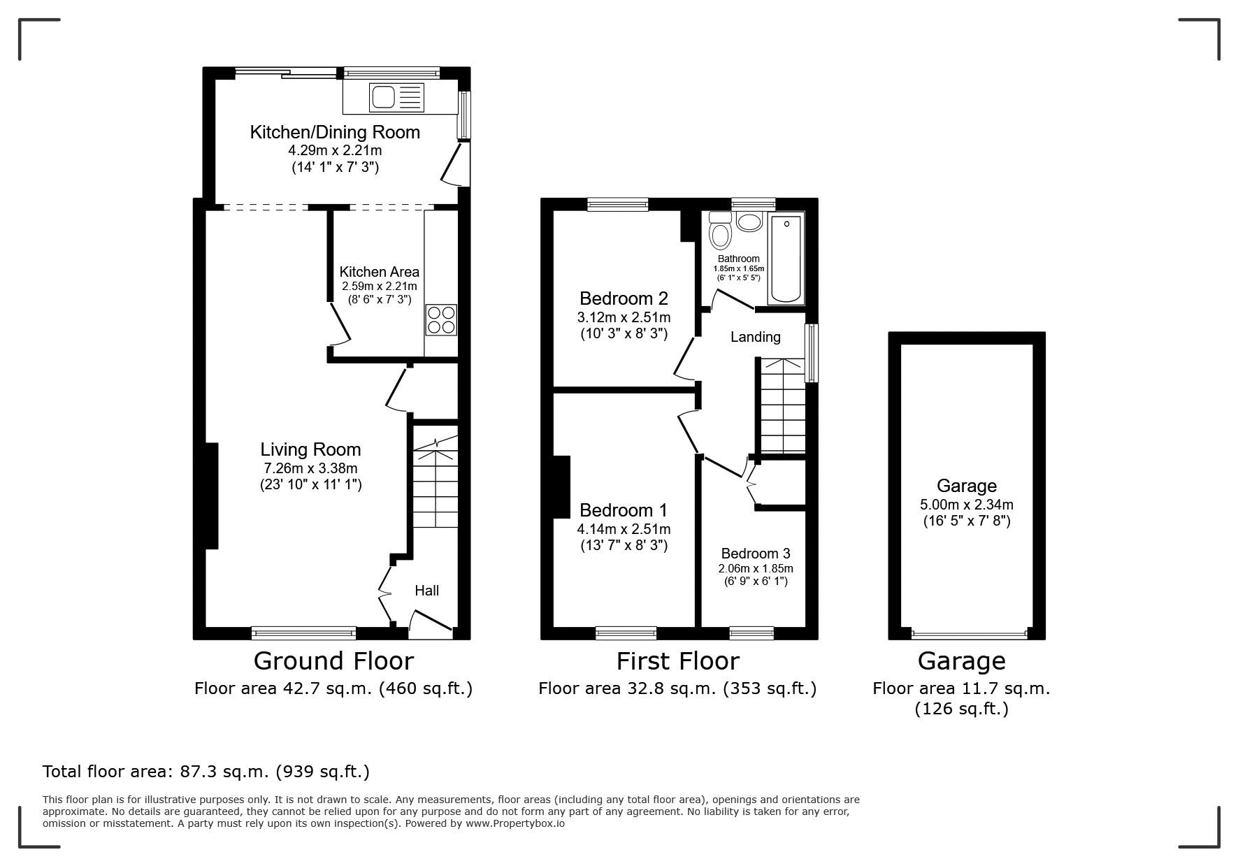 33, School Lane, Exeter floorplan