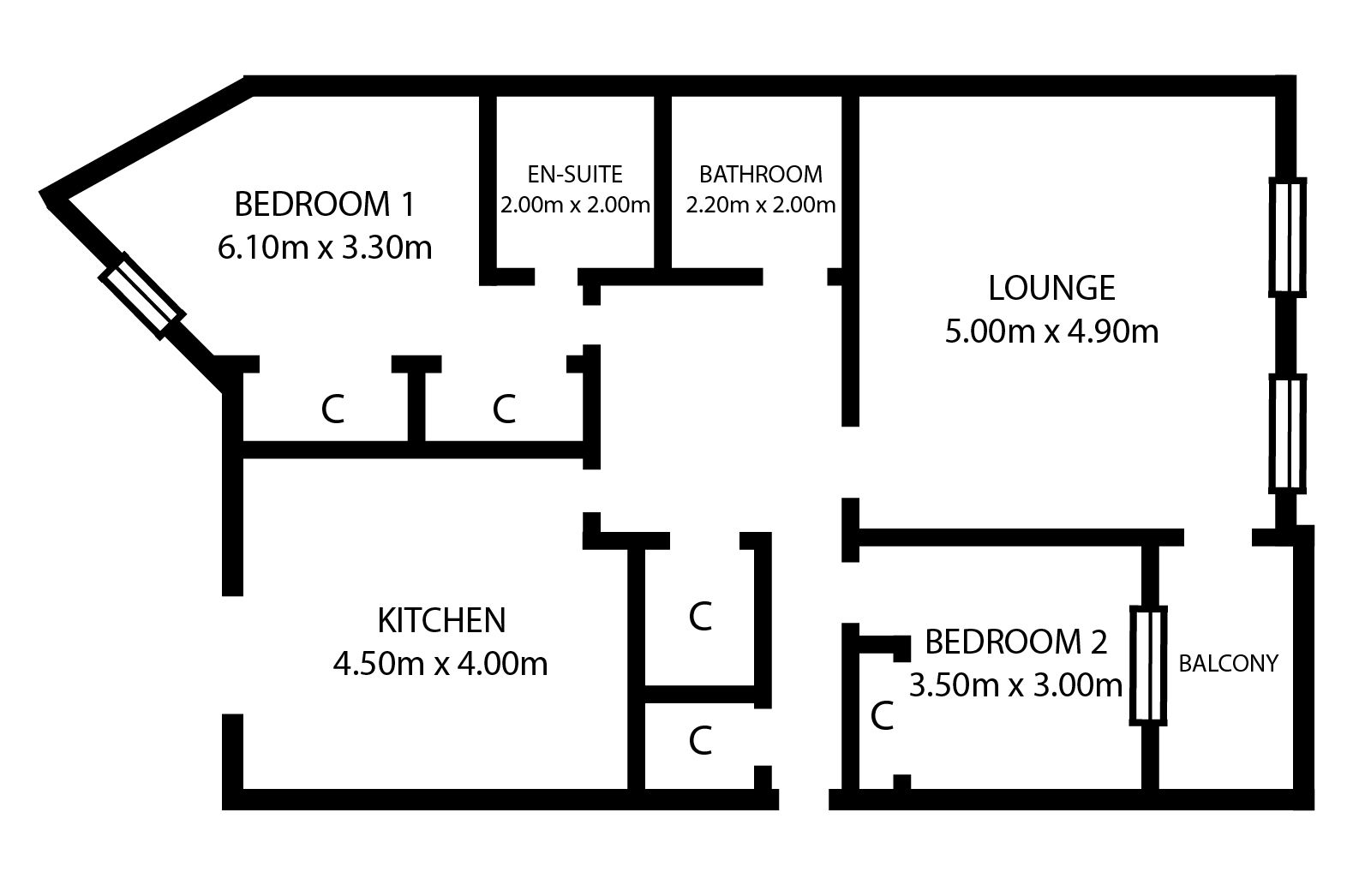 2 Bedrooms Flat for sale in Flat 2, 1, Lower Bourtree Drive, Burnside G73