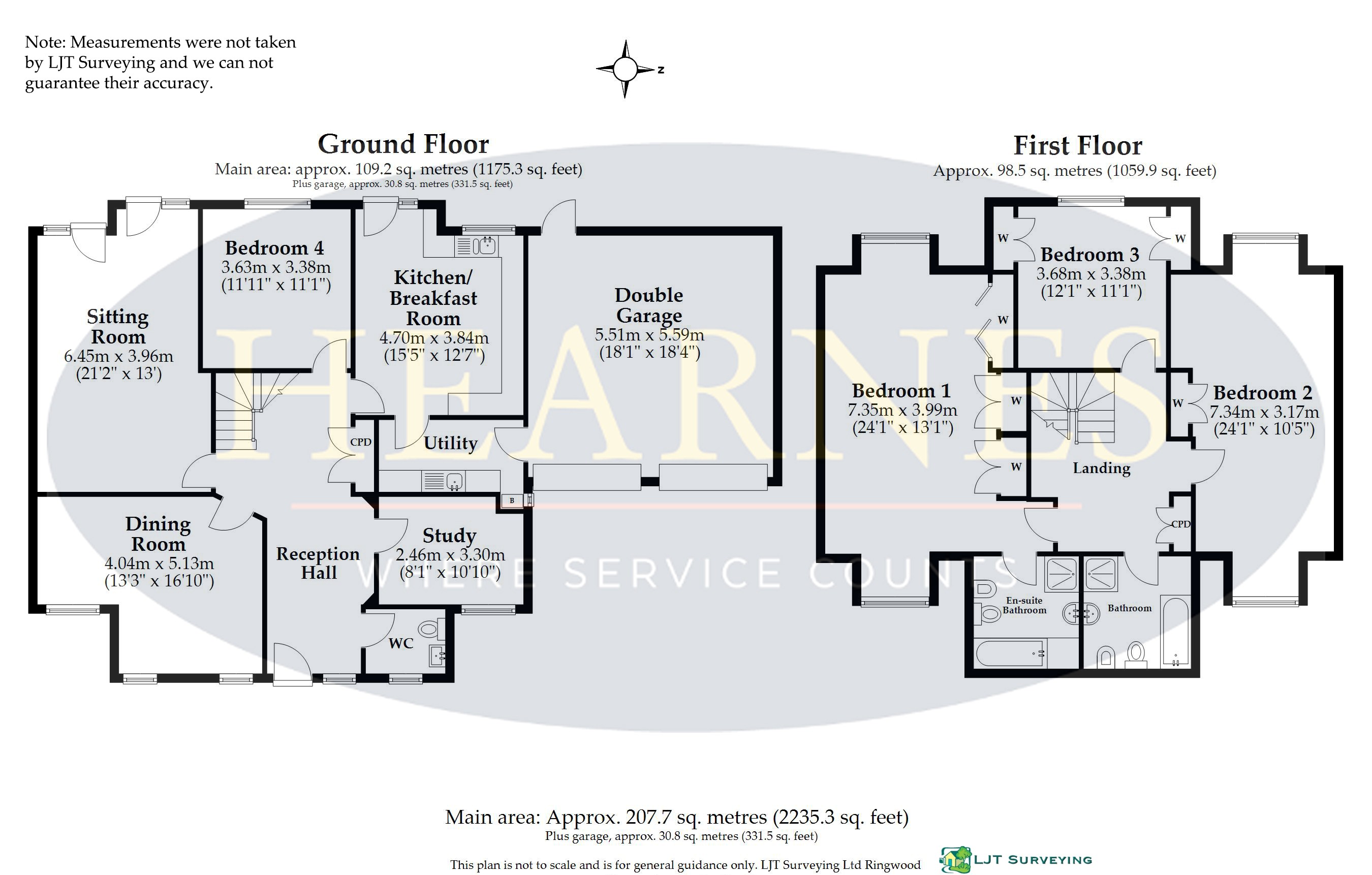 2, Brookside Manor, Wimborne floorplan
