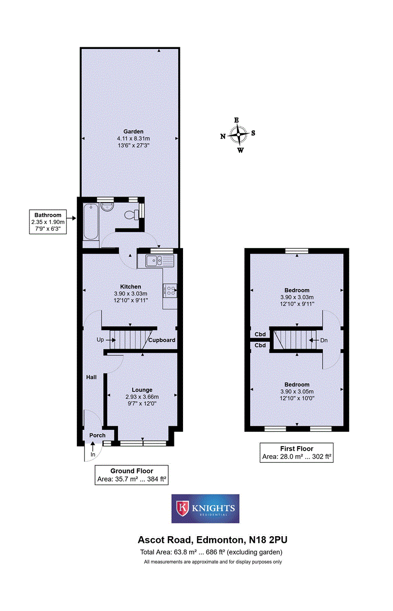 19, Ascot Road, London floorplan