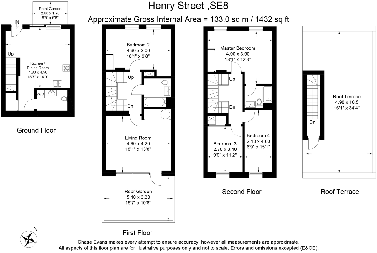 Cedarwood Townhouse, Deptford Landings, Deptford floorplan