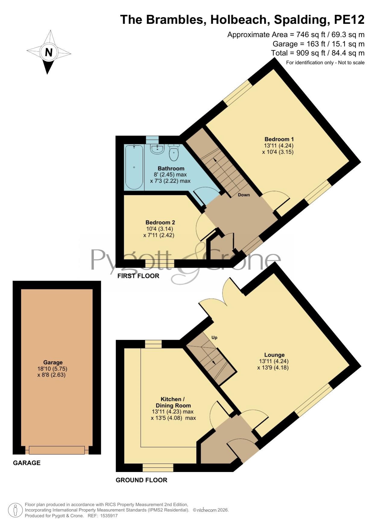 The Brambles, Spalding floorplan