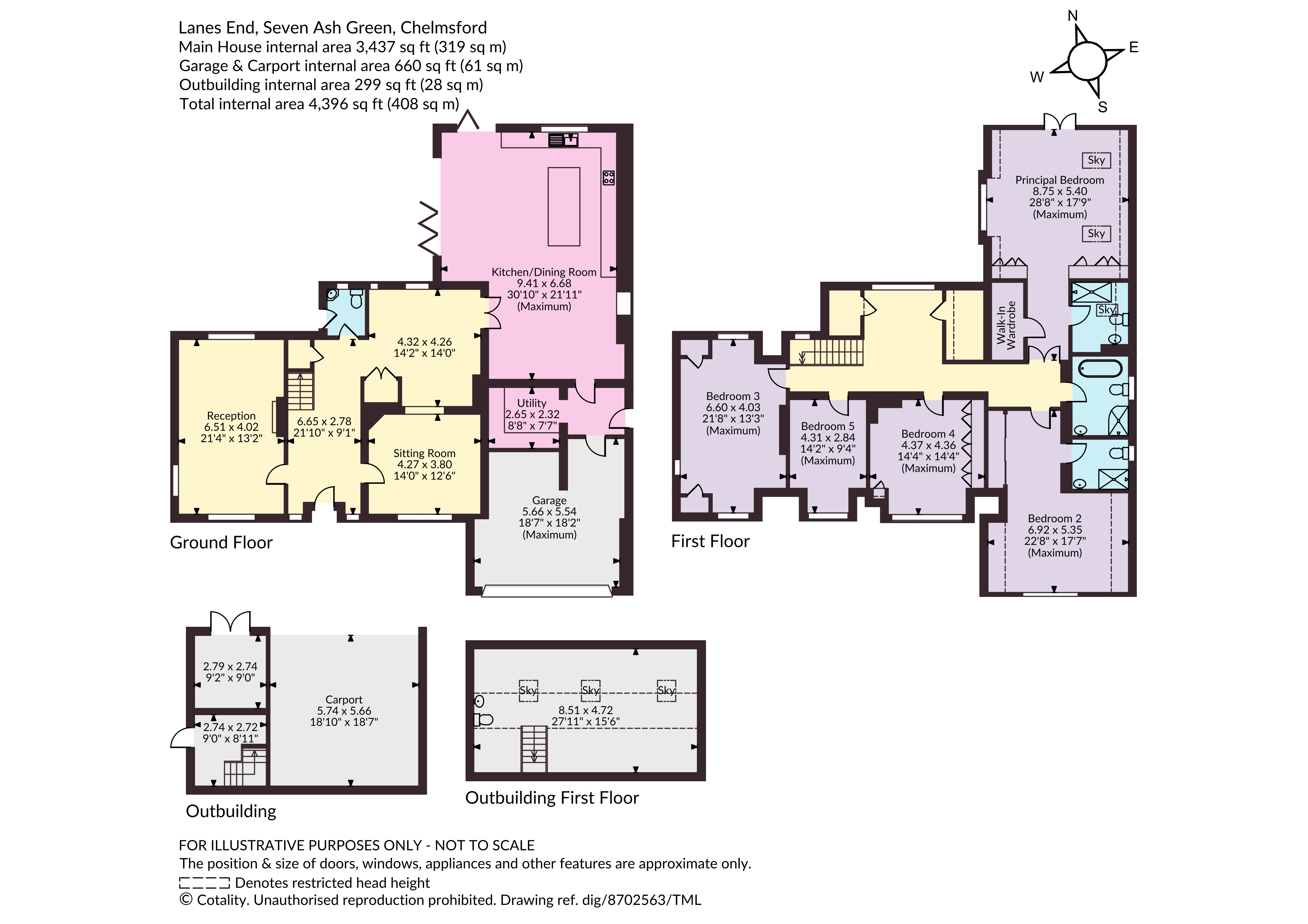 Lanes End, 6, Seven Ash Green, Chelmsford floorplan