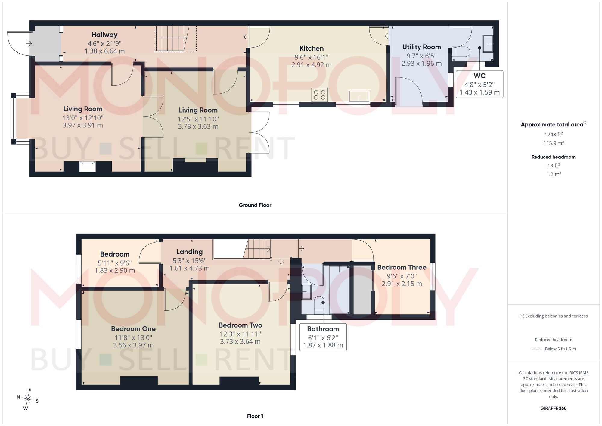 74 Beechley Road, Wrexham floorplan