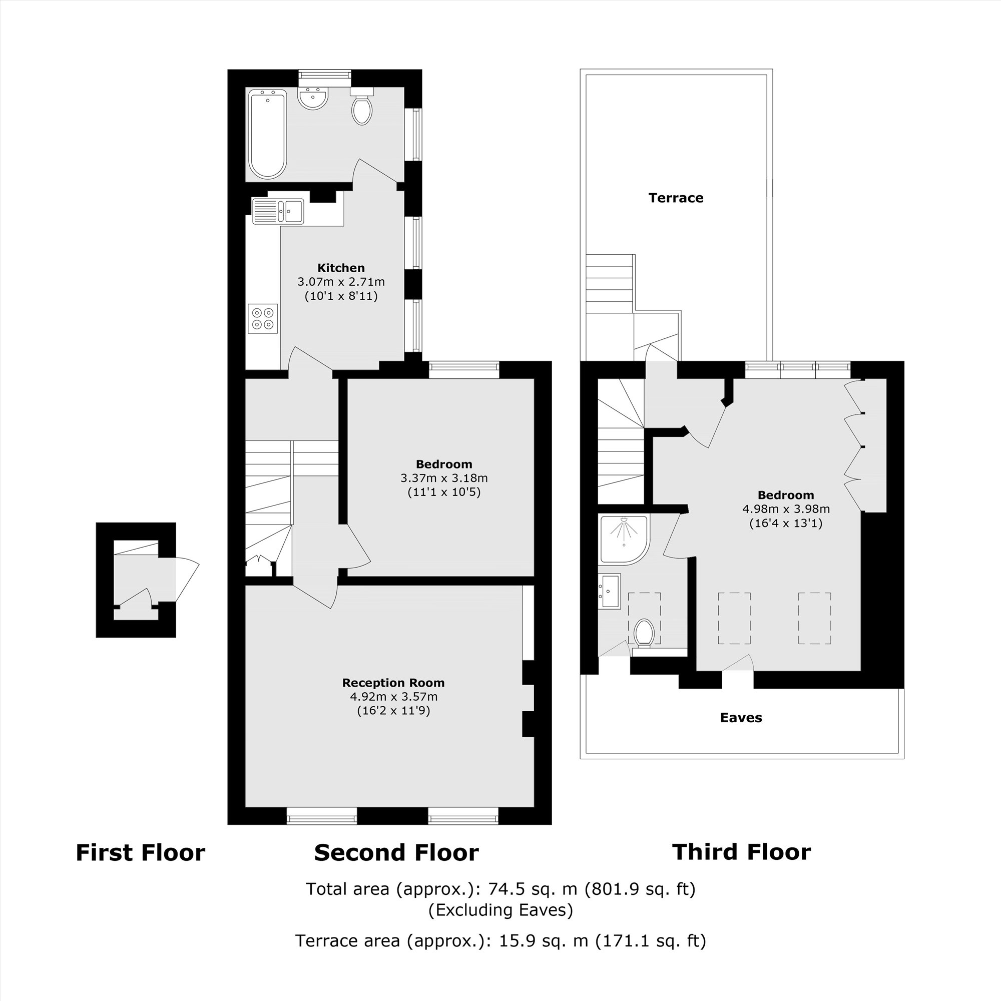 Queenstown Road, London floorplan