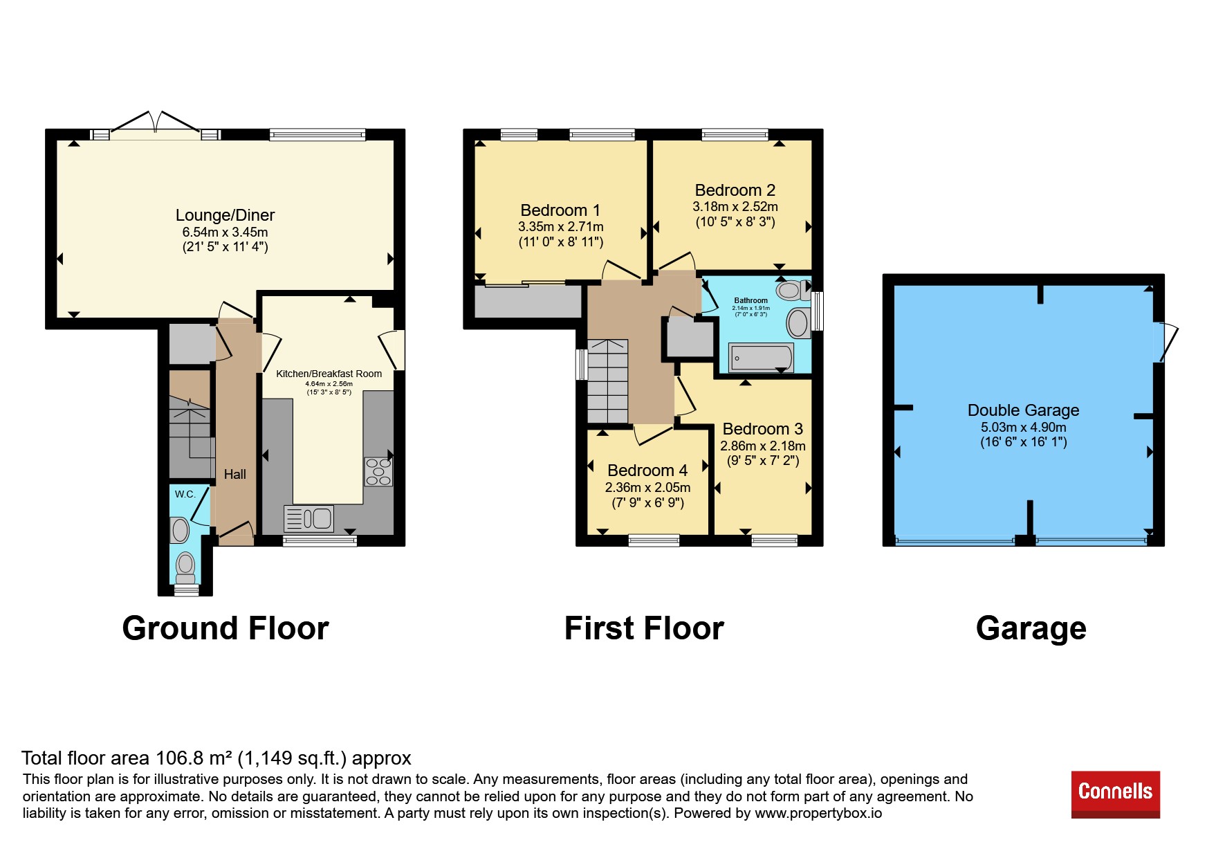 88, Temple Grange, Peterborough floorplan