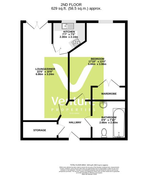 40, Squires Court, Darlington floorplan