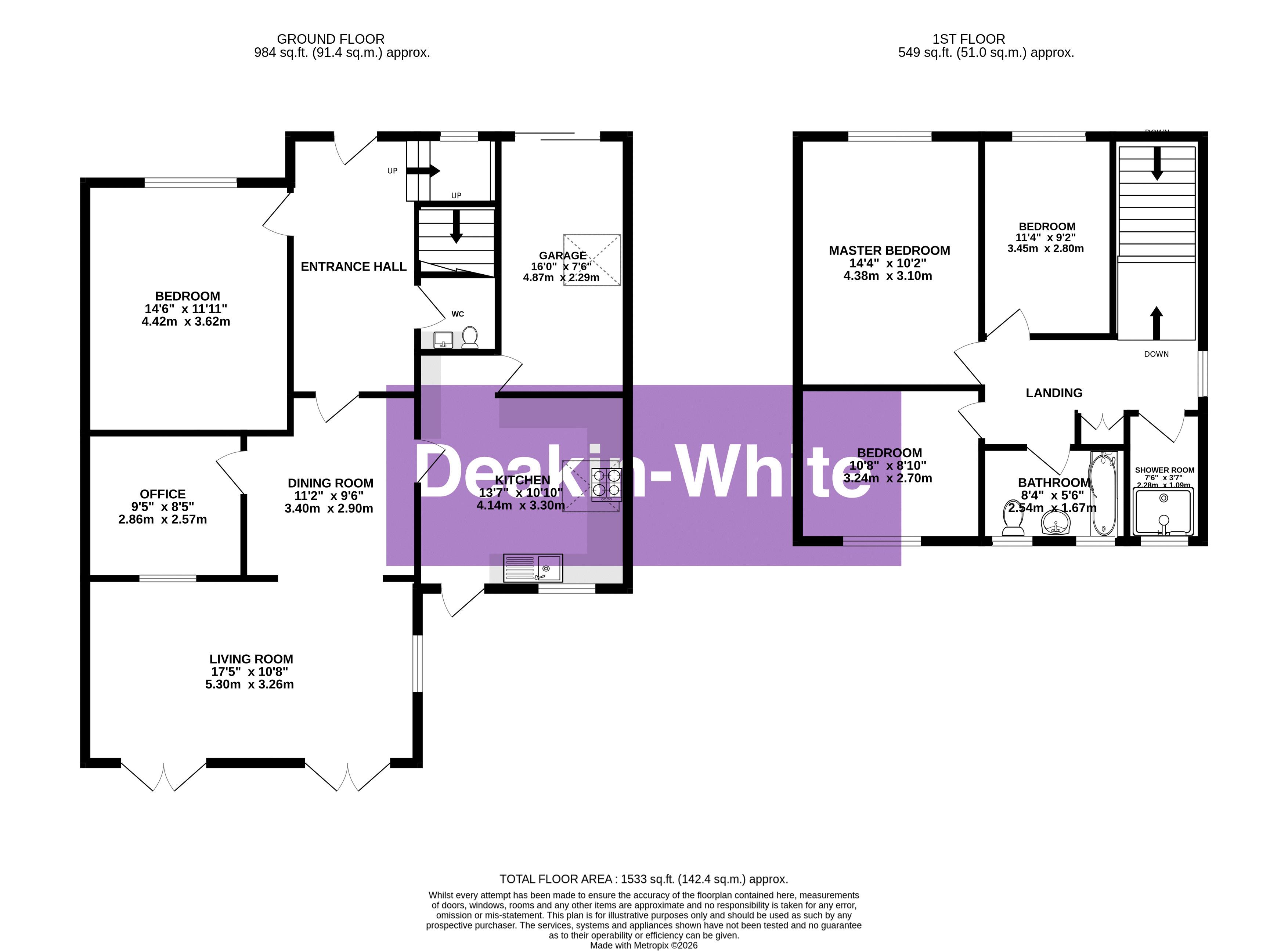 10, Wantage Crescent, Wing floorplan