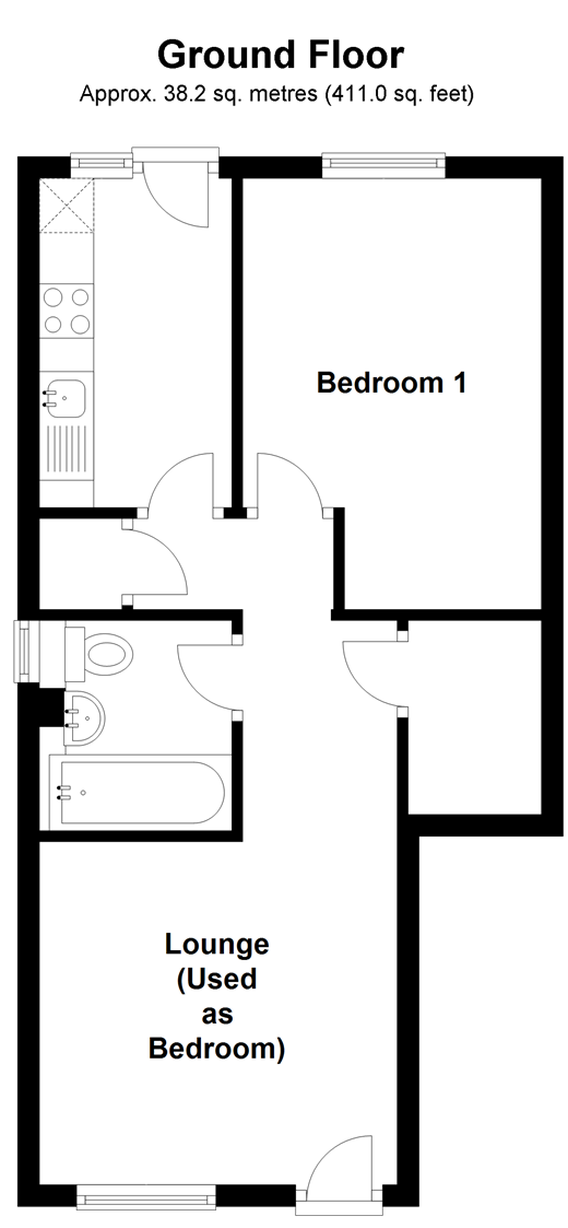 1 Bedrooms Maisonette for sale in Horkesley Way, Wickford, Essex SS12