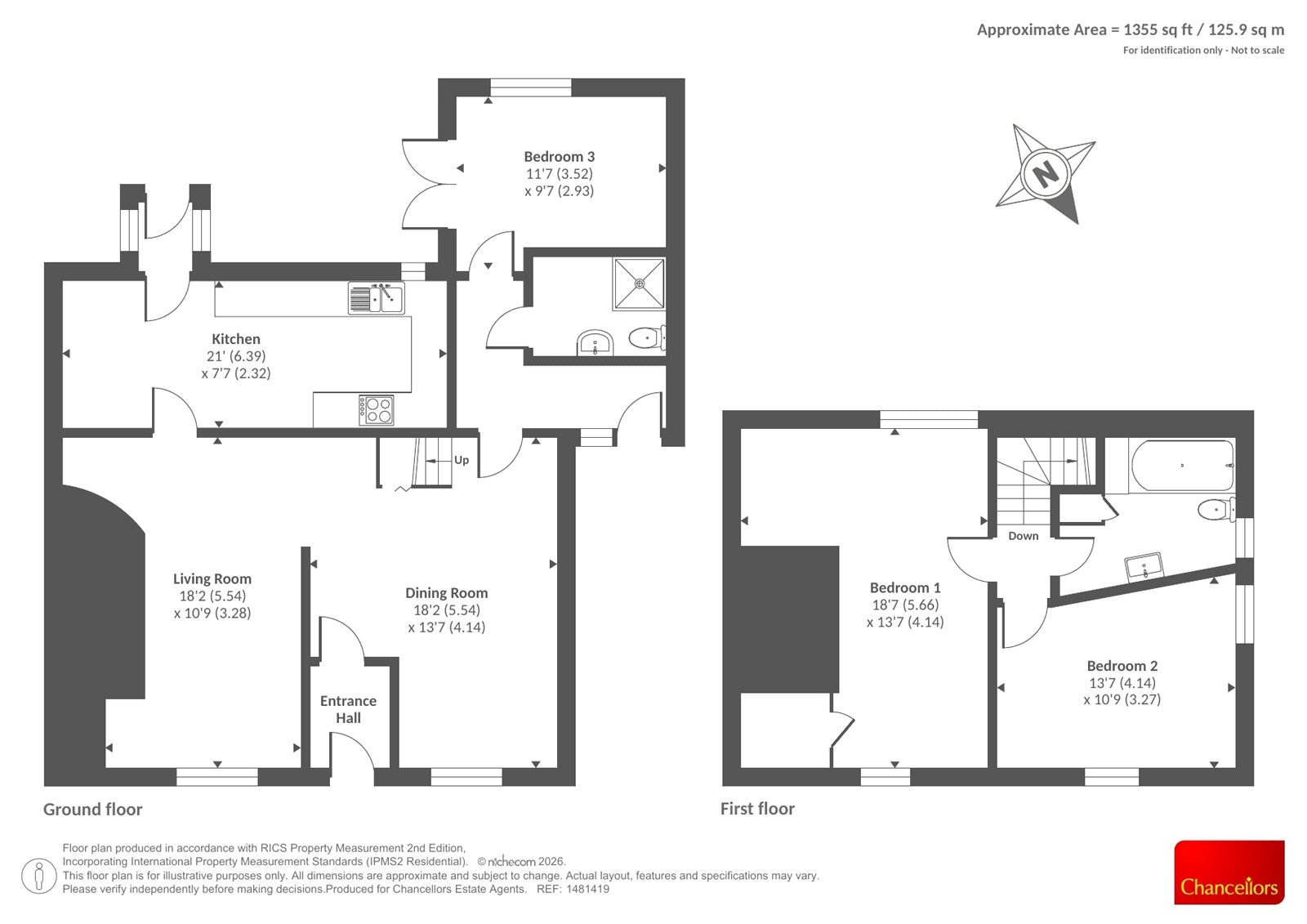 Cromwell Lodge, 45, Hereford Street, Powys floorplan