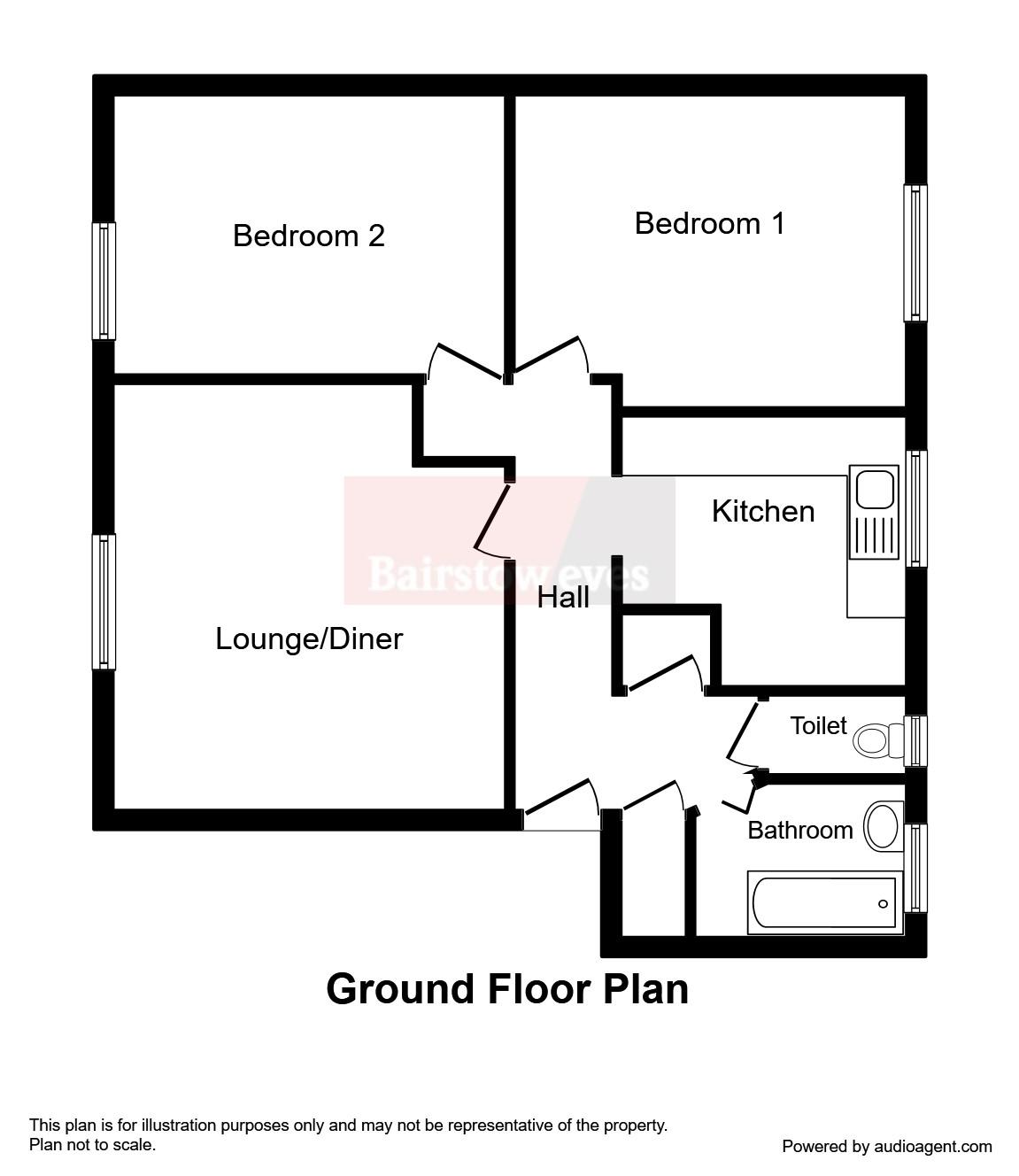 2 Bedrooms Flat for sale in Weston Grove, Bromley BR1