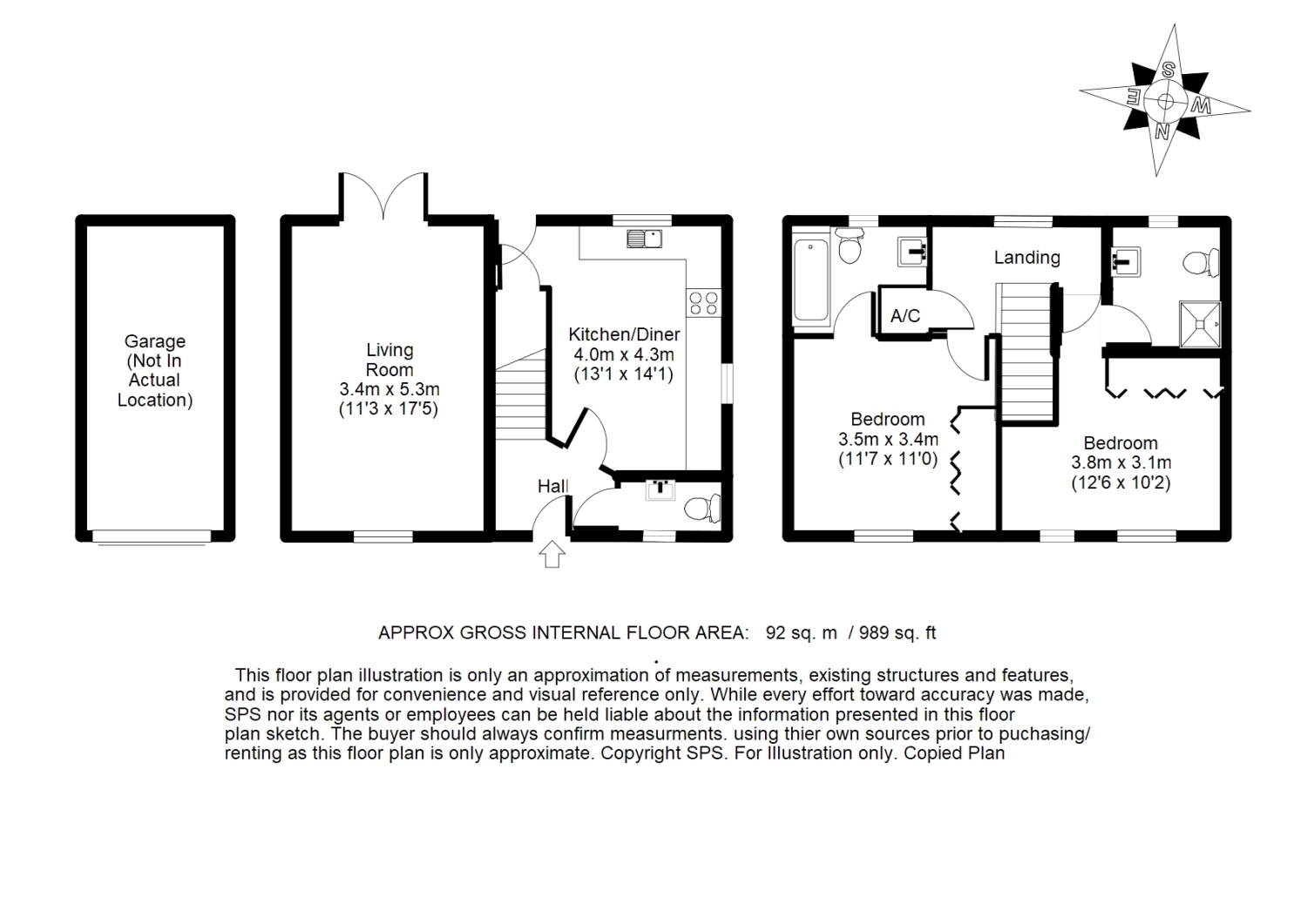23, Birch Drive, Burford floorplan