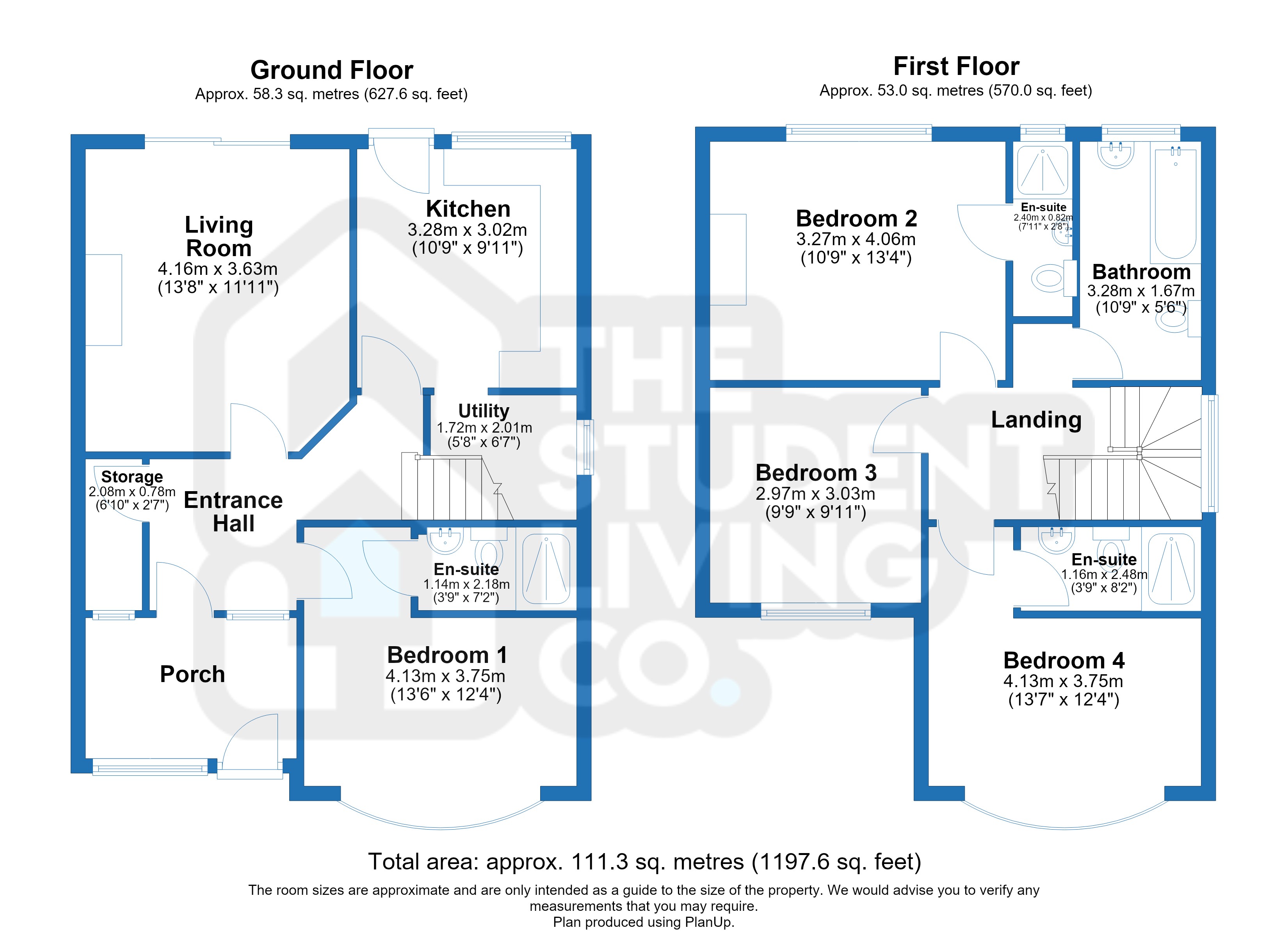 119, Western Boulevard, Nottingham floorplan