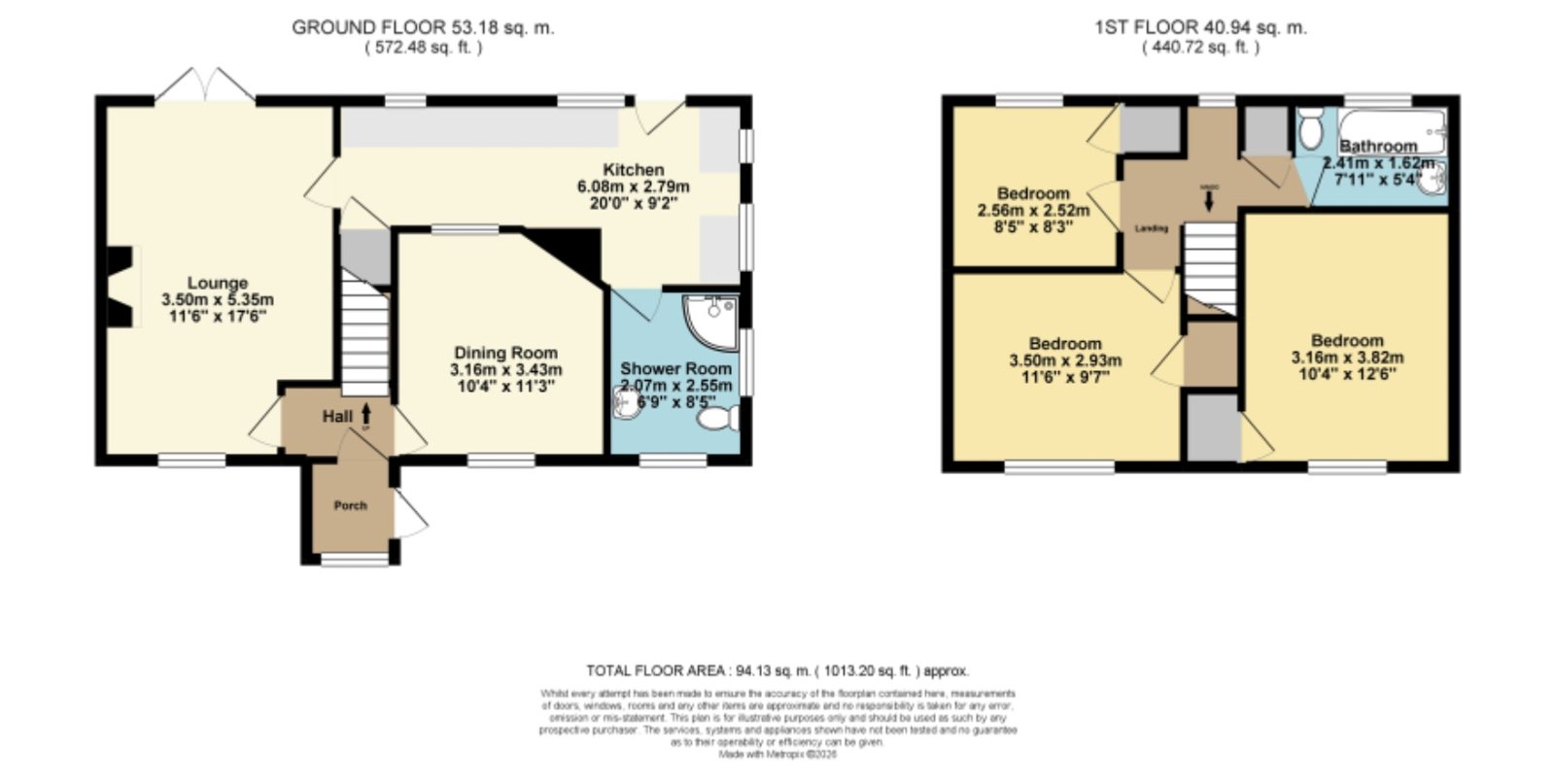 23, Foxborough Close, Sandwich floorplan