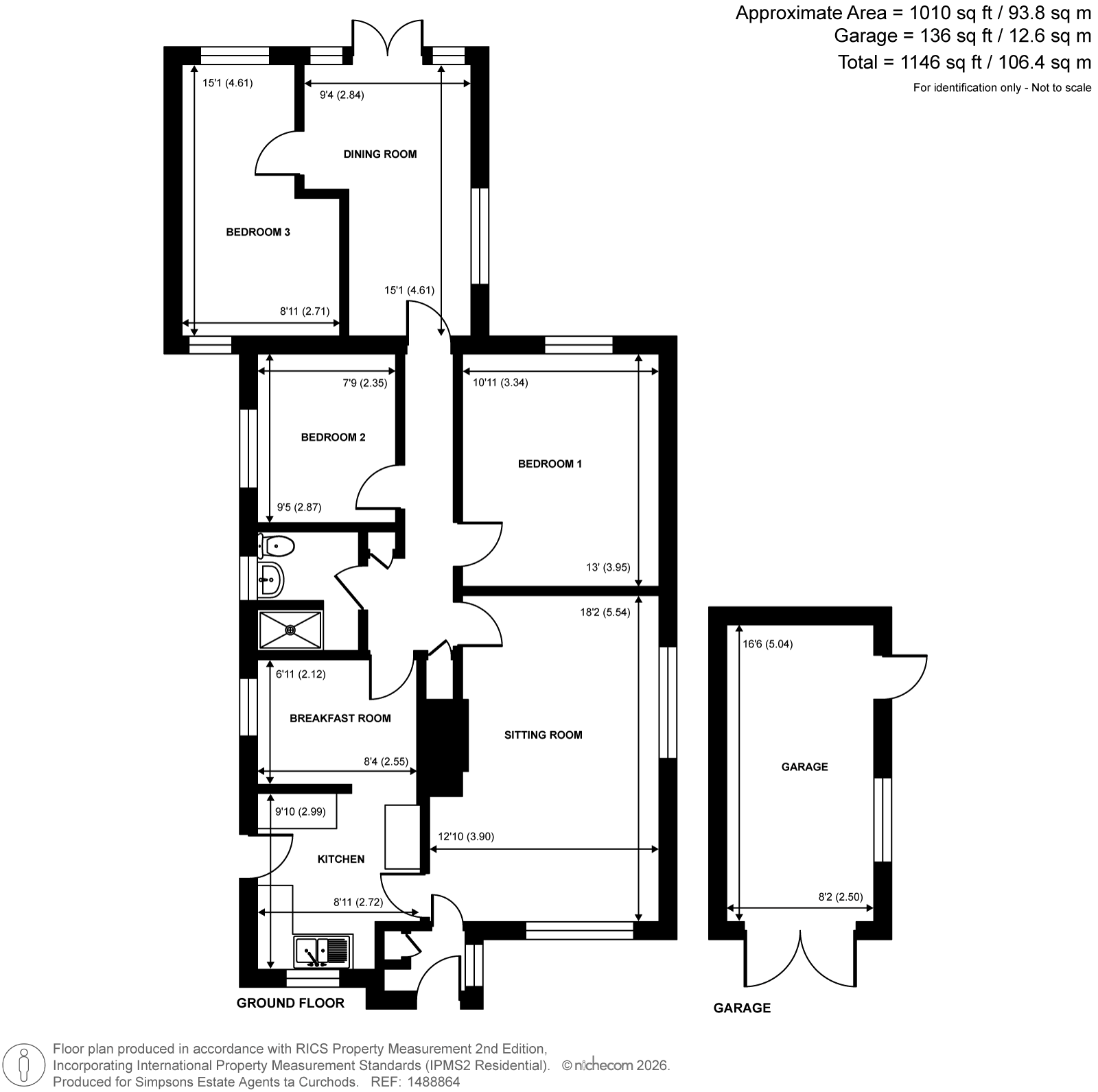 17, Riverdale Drive, Surrey floorplan