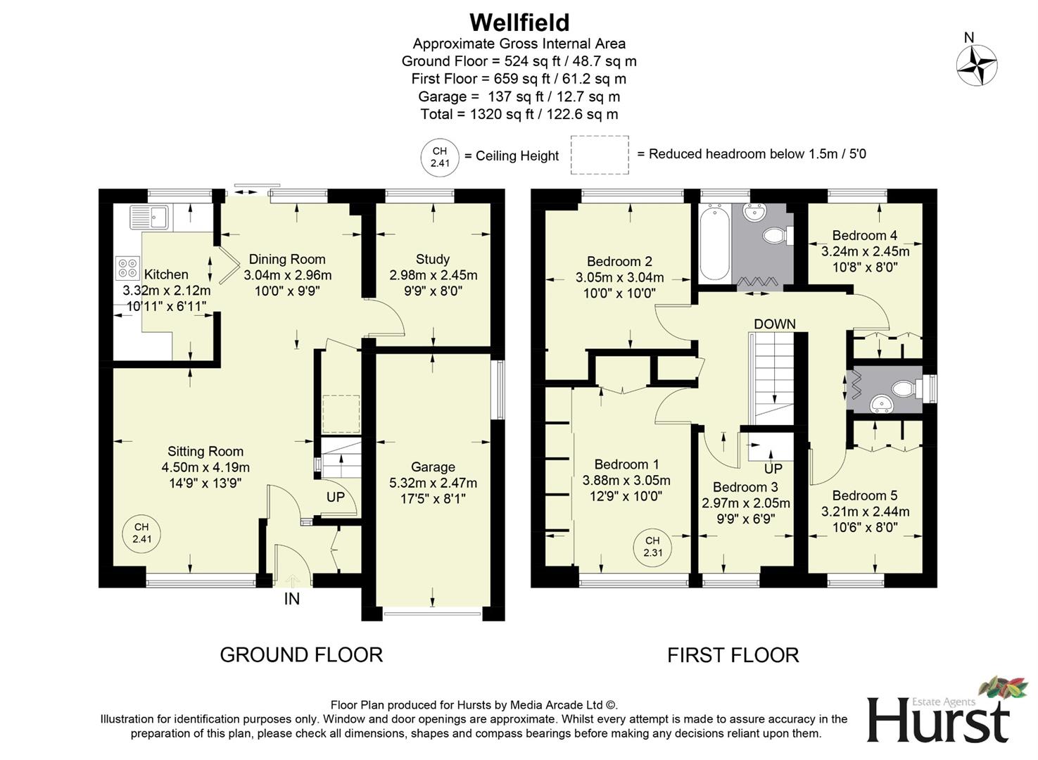 35, Wellfield, Hazlemere floorplan