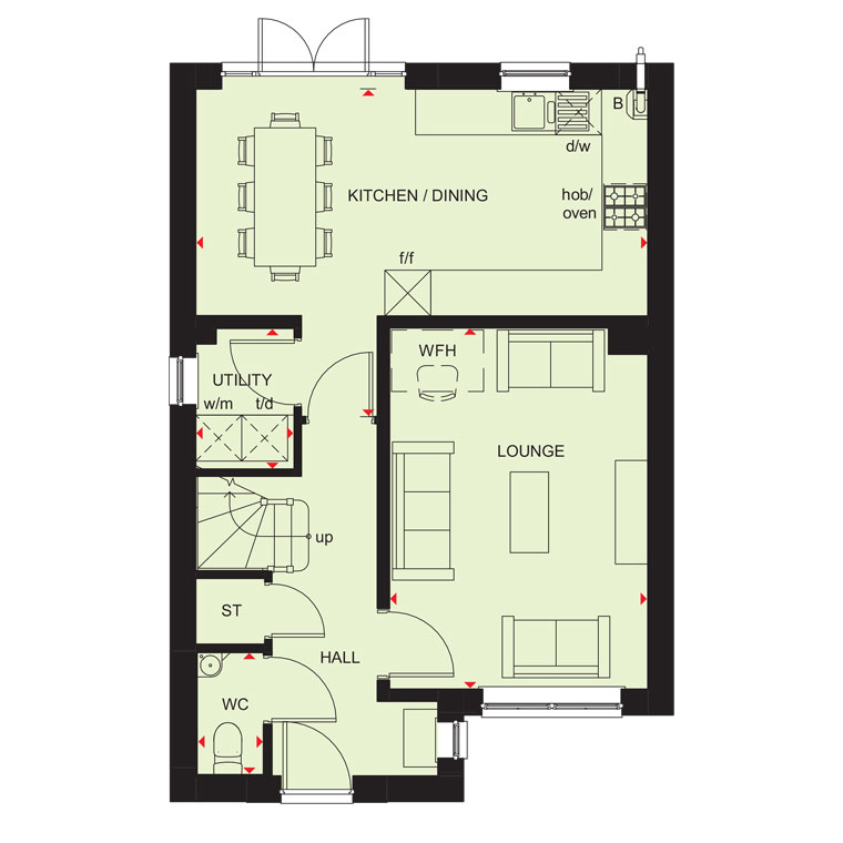 H668555, Moor Lane, Copmanthorpe, York floorplan