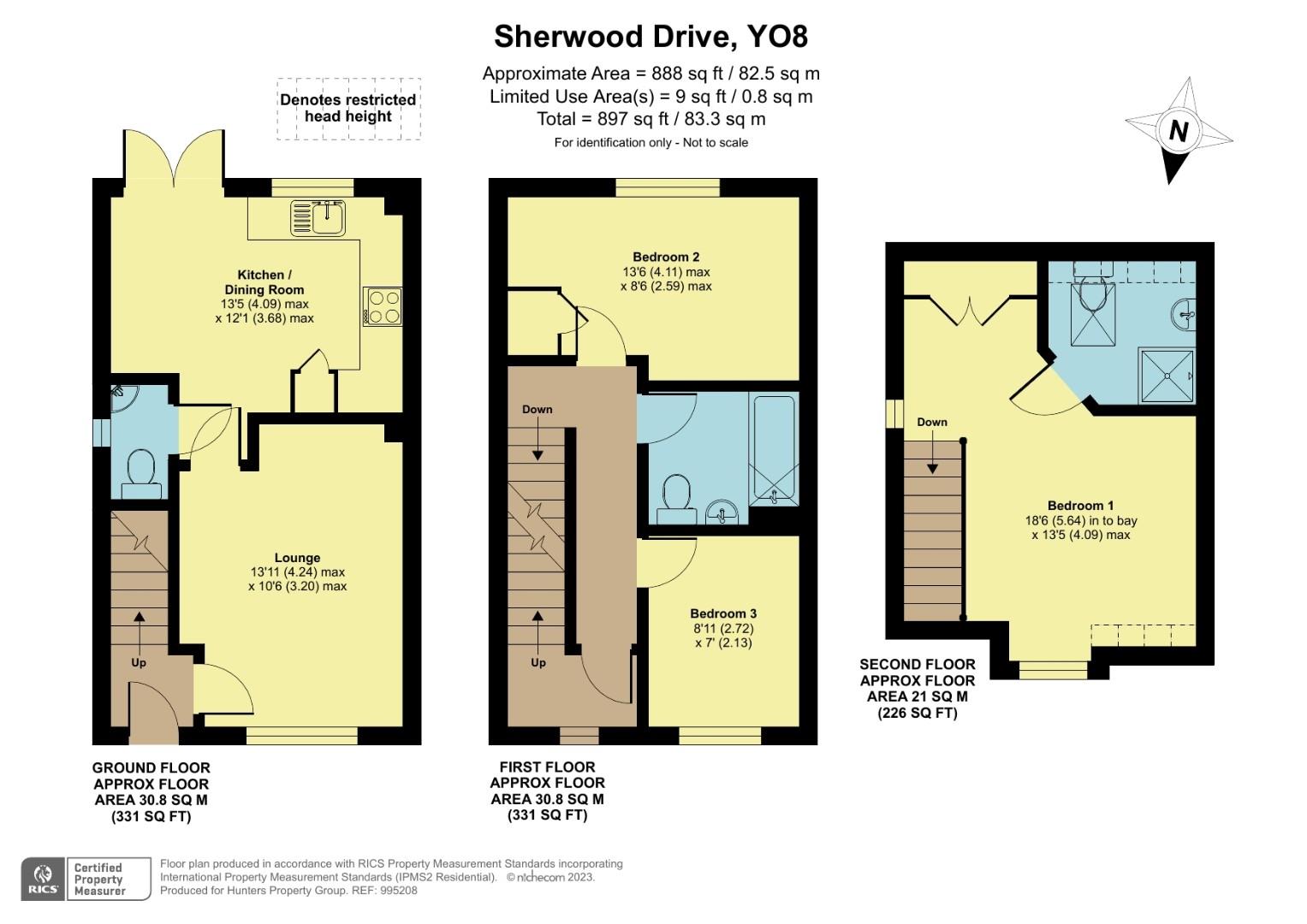 48, Sherwood Drive, Selby floorplan