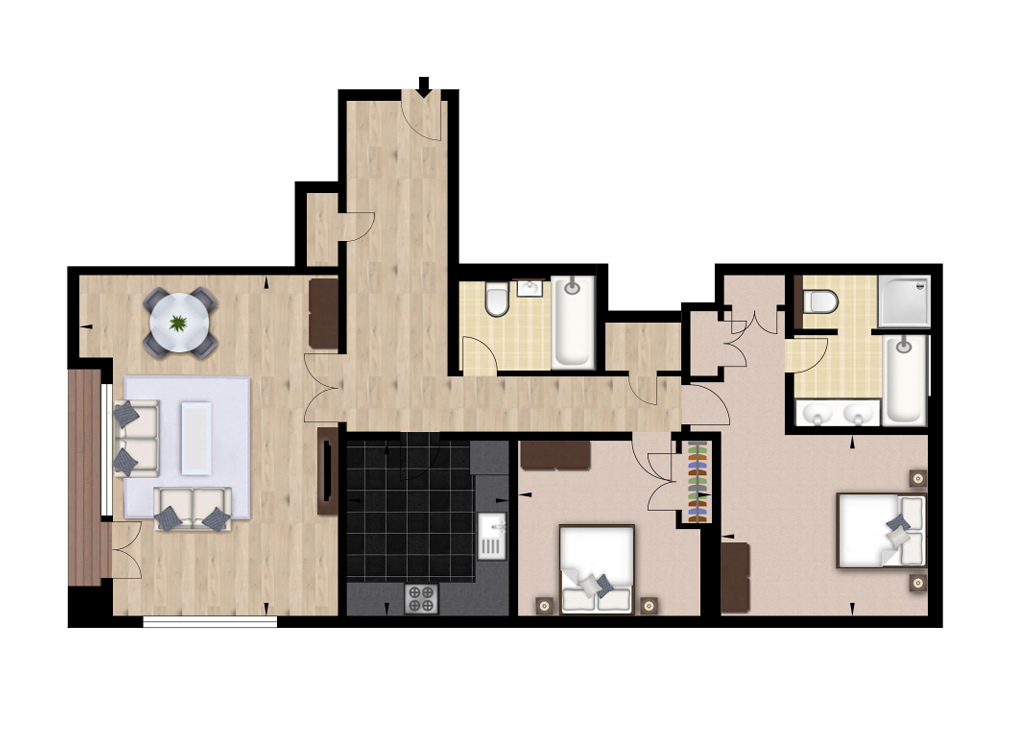 Apartment 53,, 39 Westferry Circus, 39 Westferry Circus floorplan