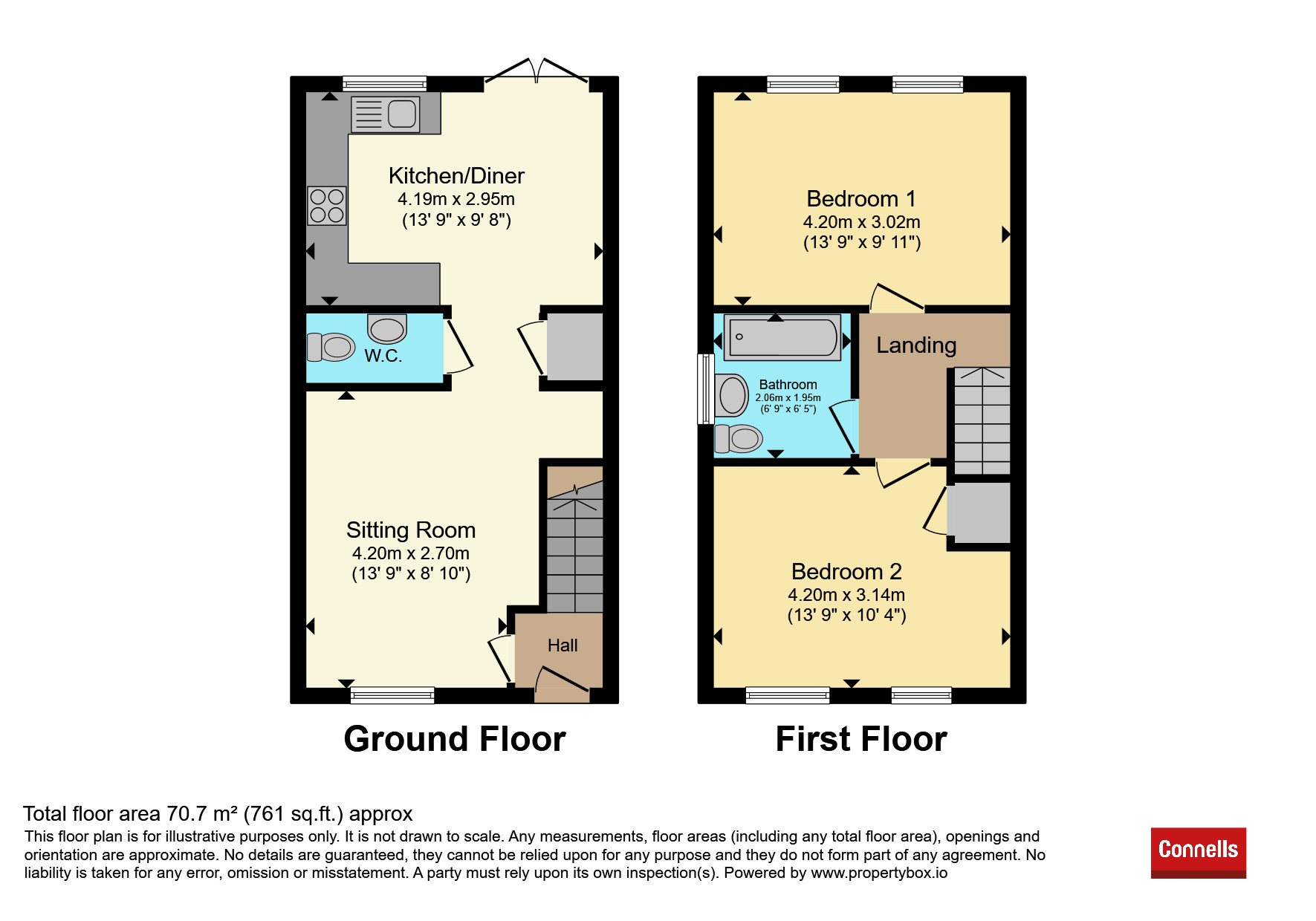 23, St. Dunstans Way, Carterton floorplan