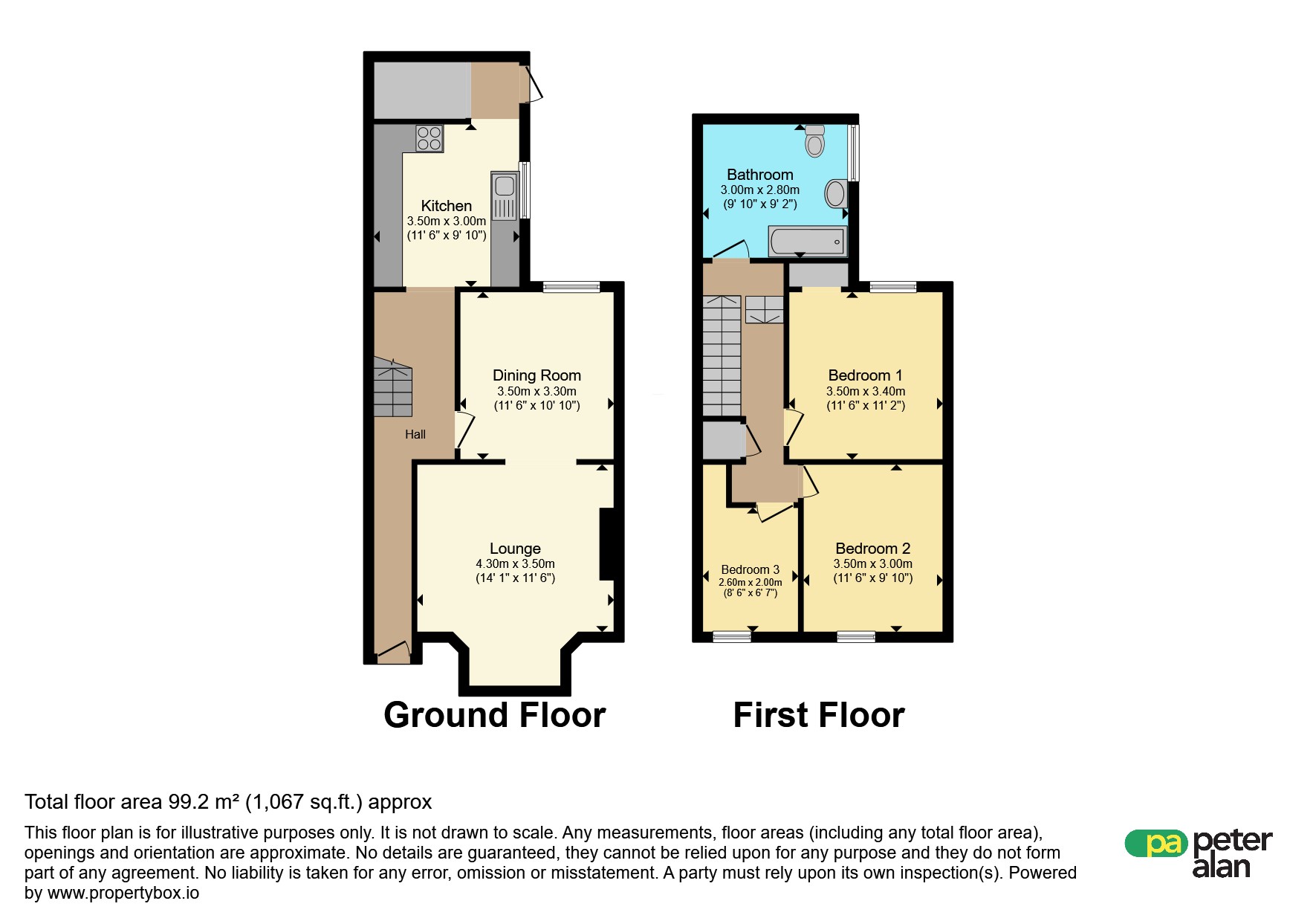 31, Victoria Road, Abertillery floorplan