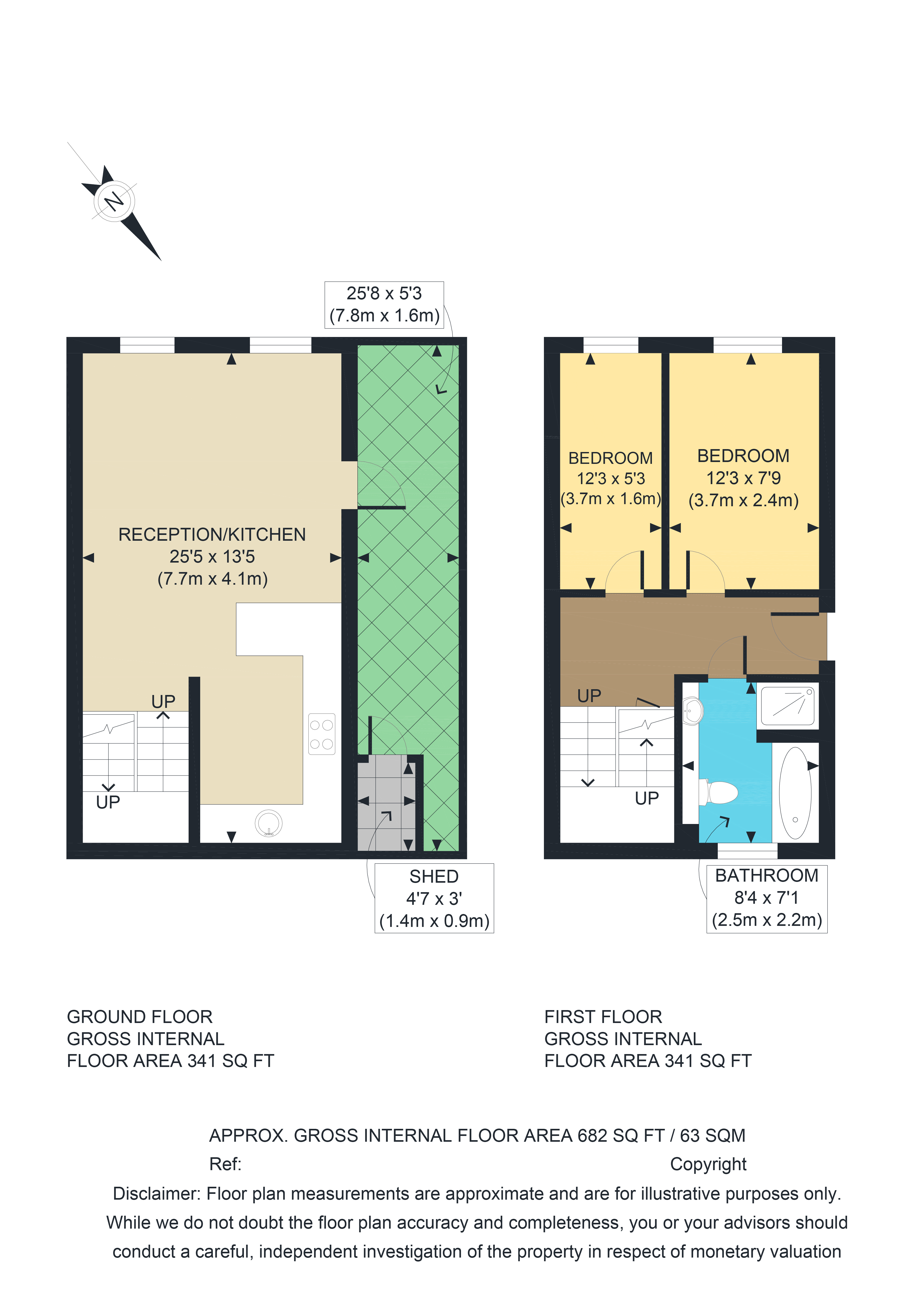 2 Bedrooms  for sale in Montague Mews, Bow, London E3