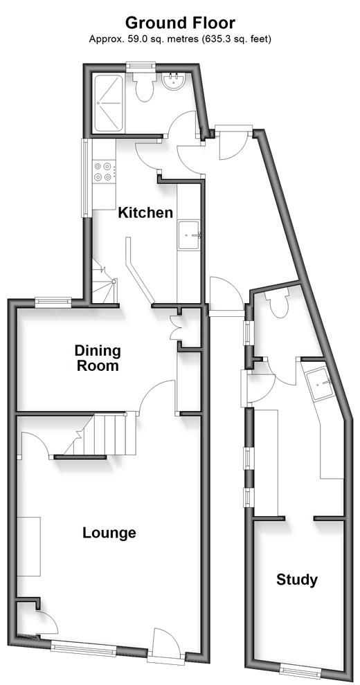 High Street, Brading floorplan