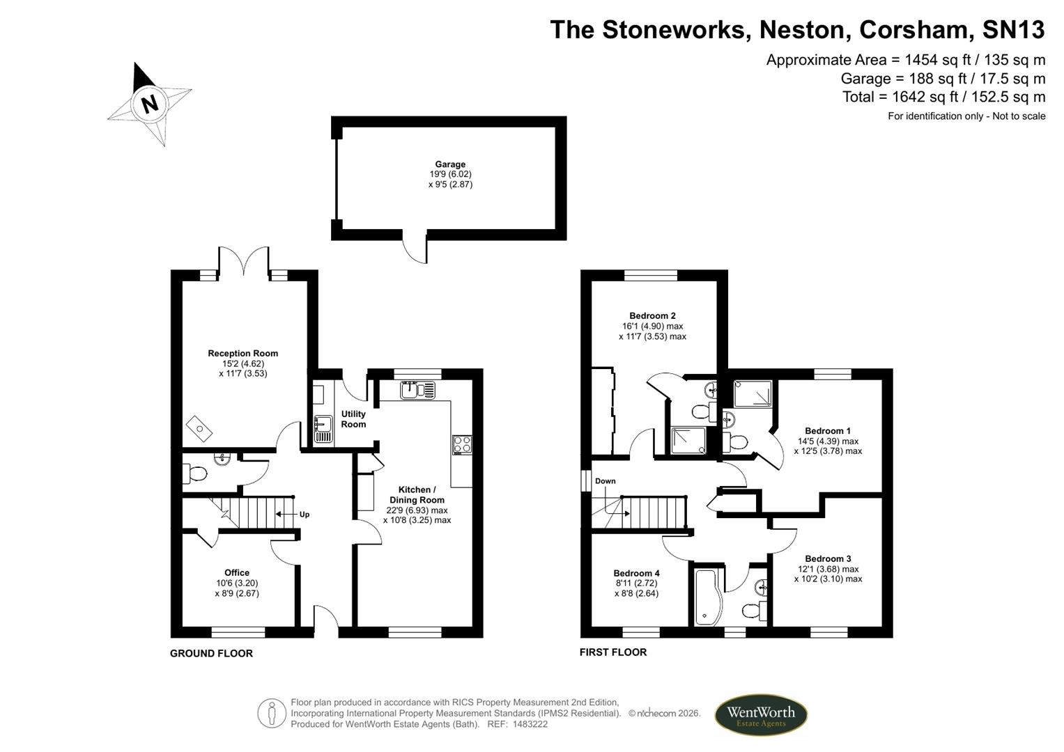 37, The Stoneworks, Neston floorplan