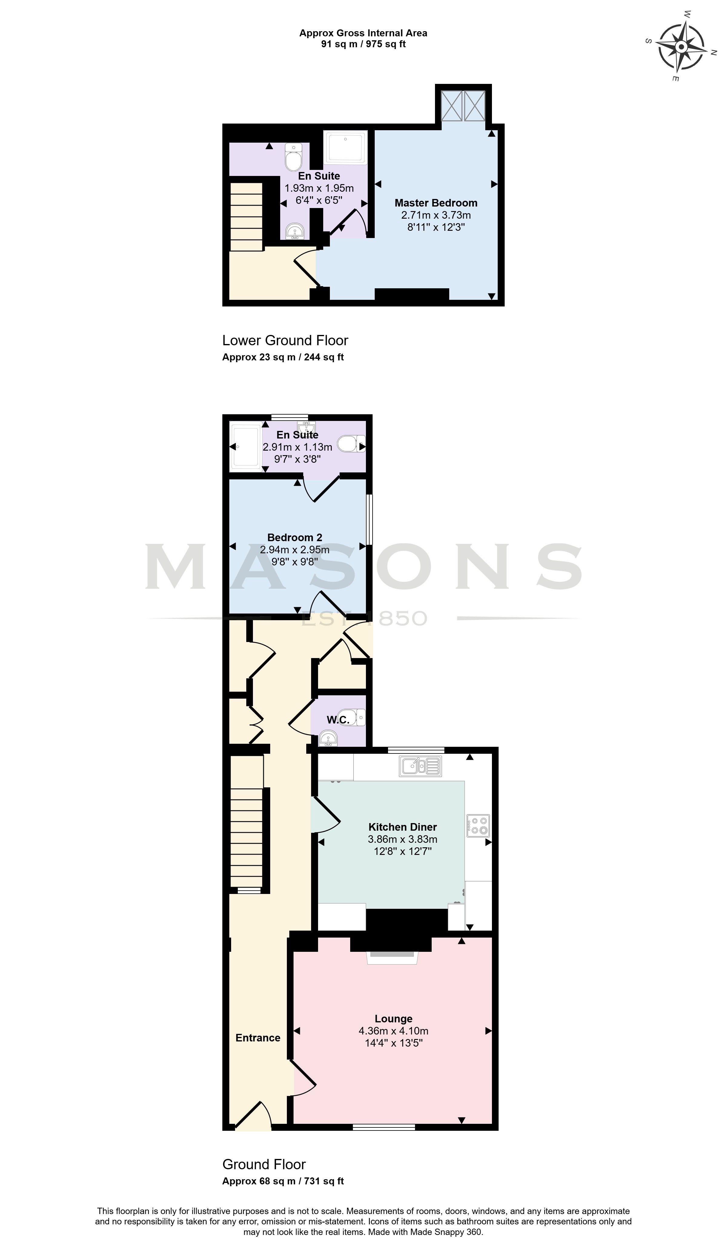 35a, George Street, Louth floorplan